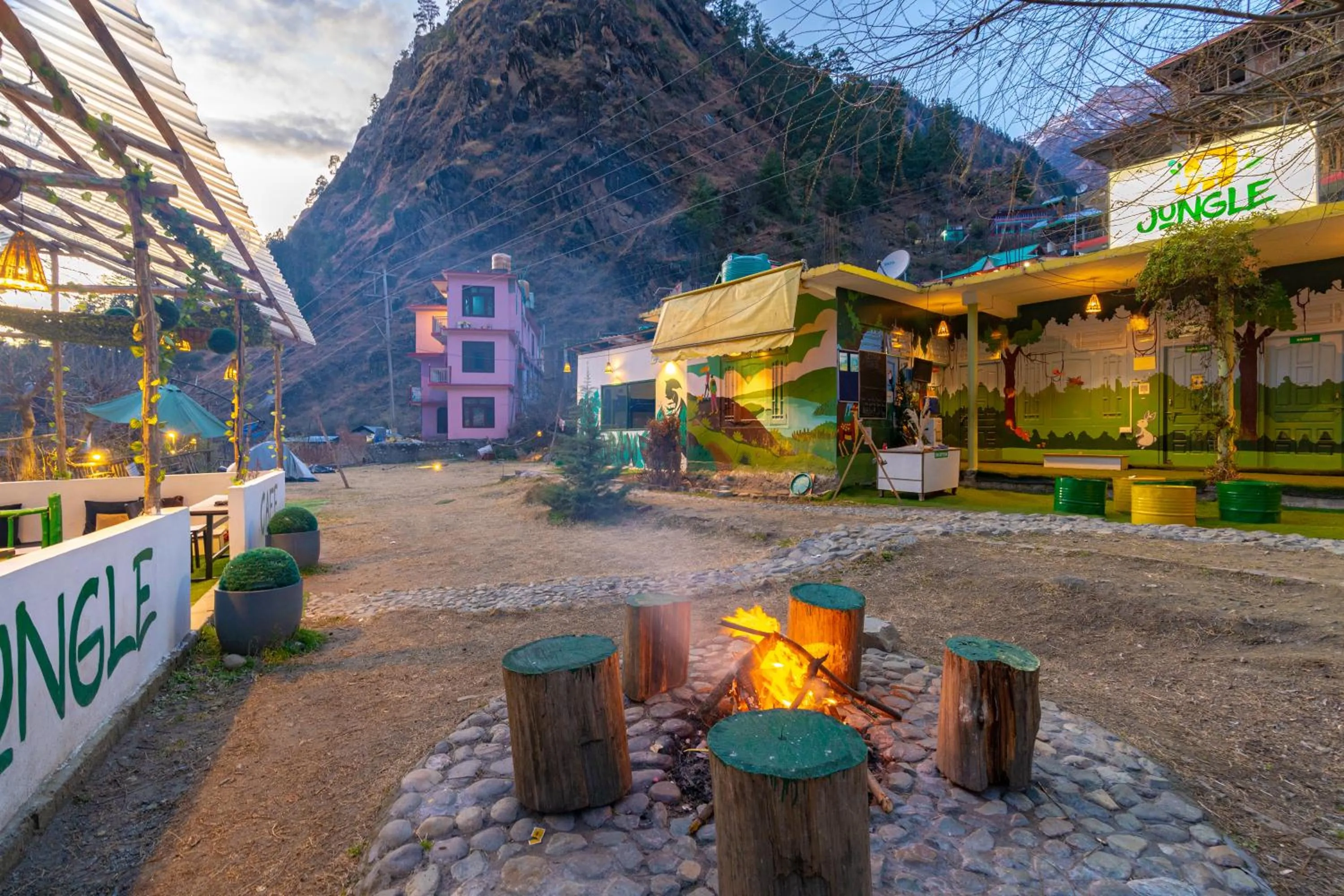 Natural landscape in Jungle Hostel by Whoopers