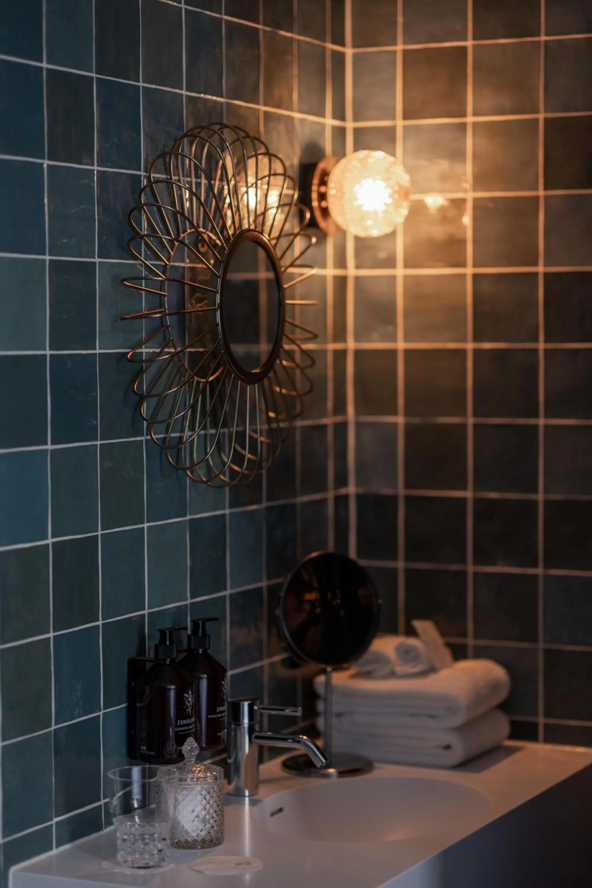 Bathroom in Relais & Châteaux Weeshuis Gouda