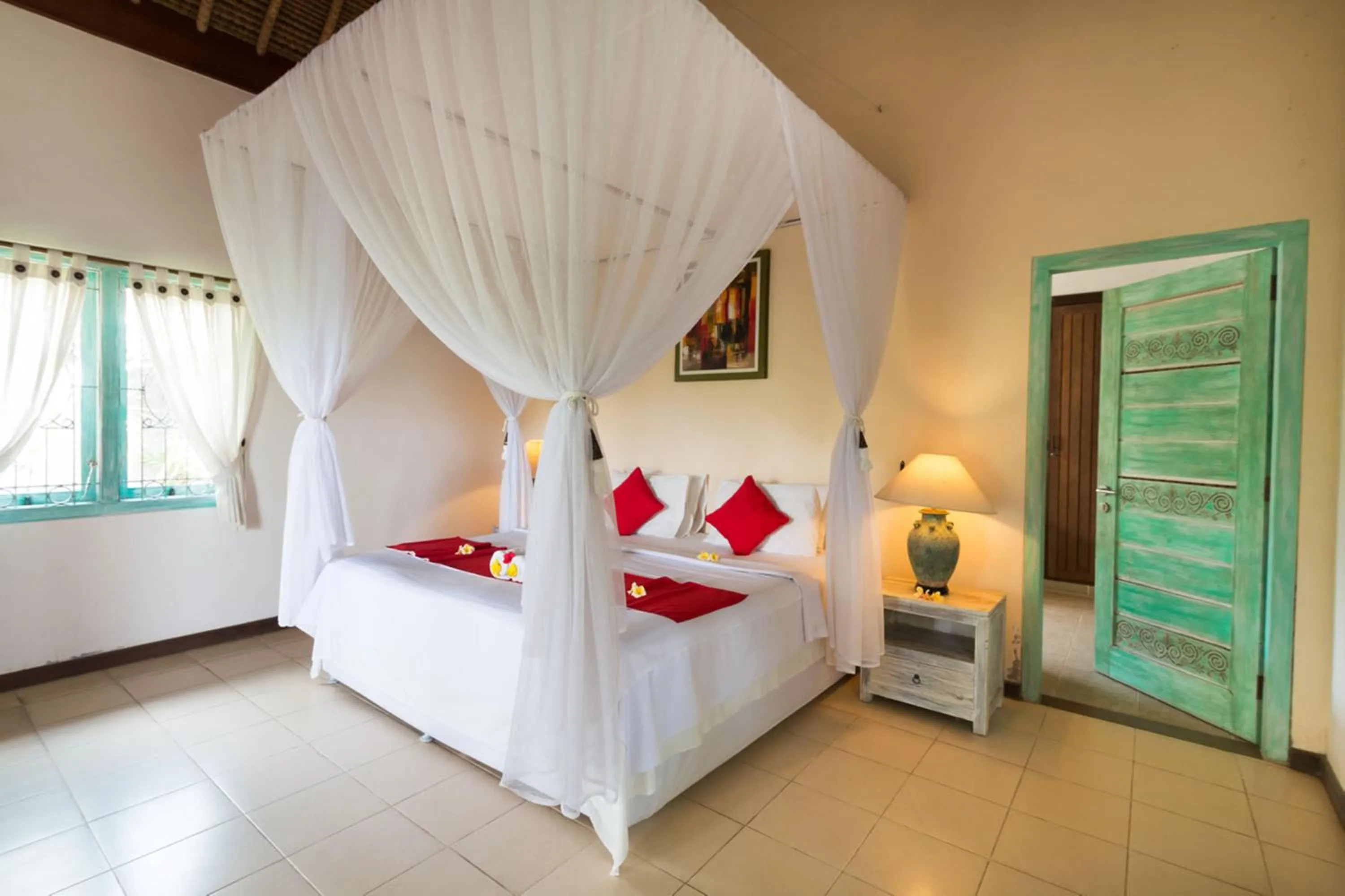 Bed in Umasari Rice Terrace Villa by AGATA