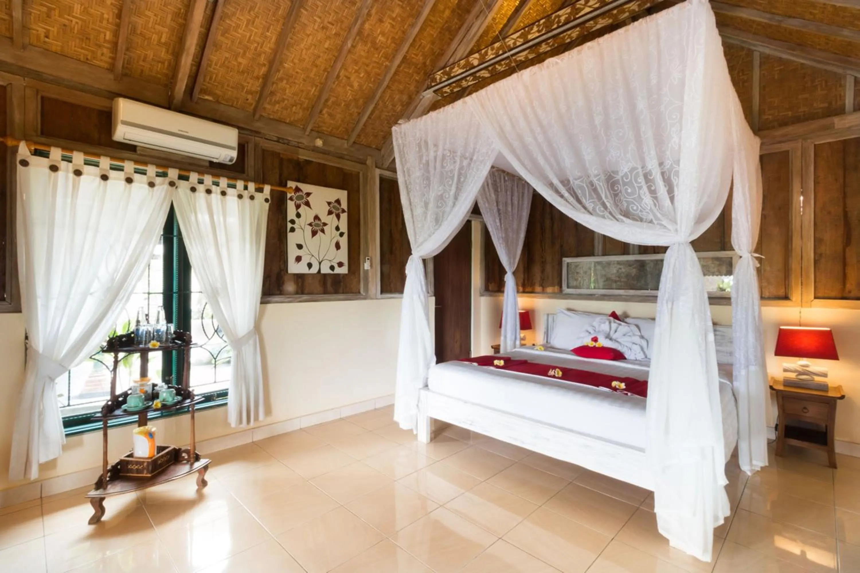 Bed in Umasari Rice Terrace Villa by AGATA