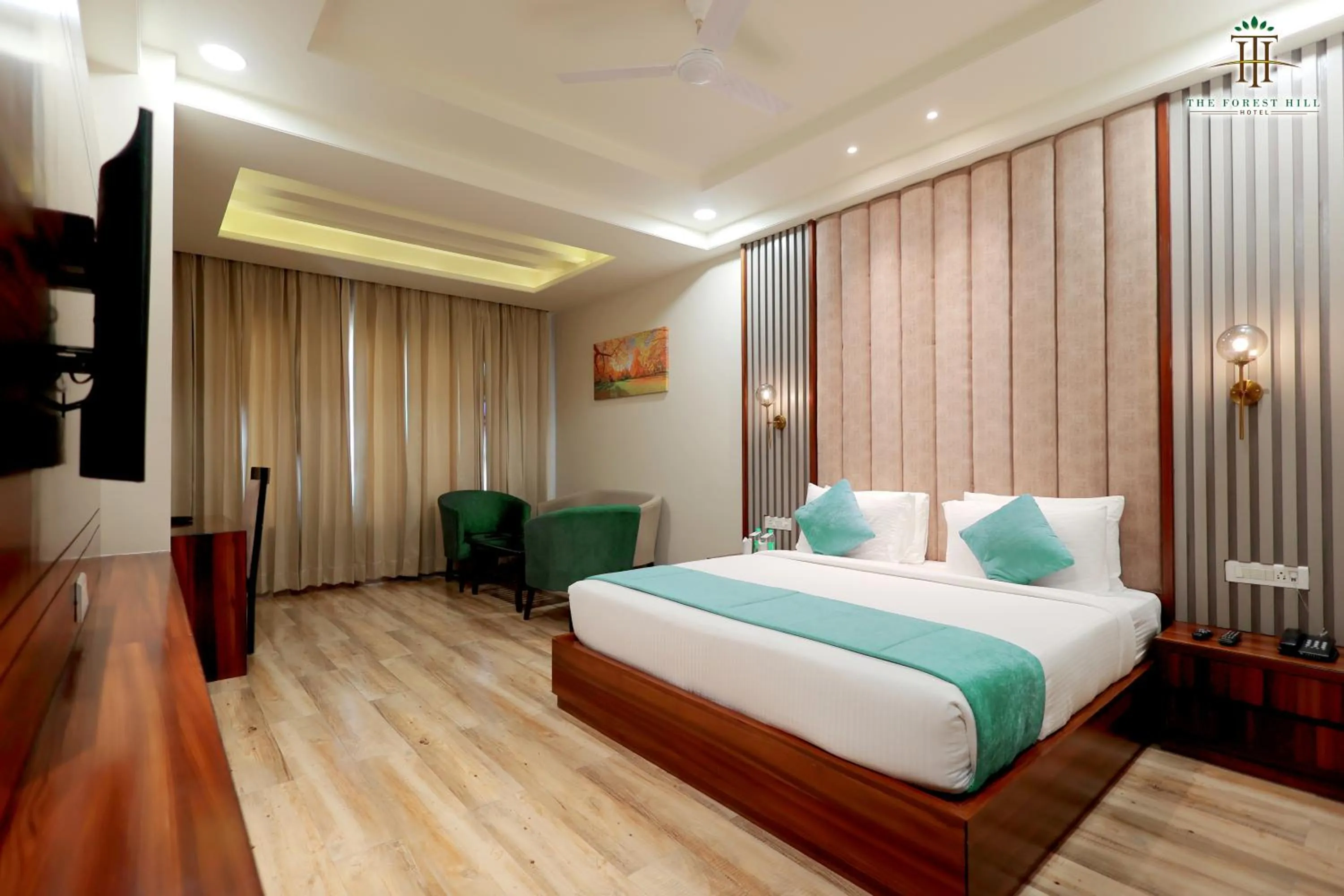 Bedroom, Bed in The Forest Hill Hotel