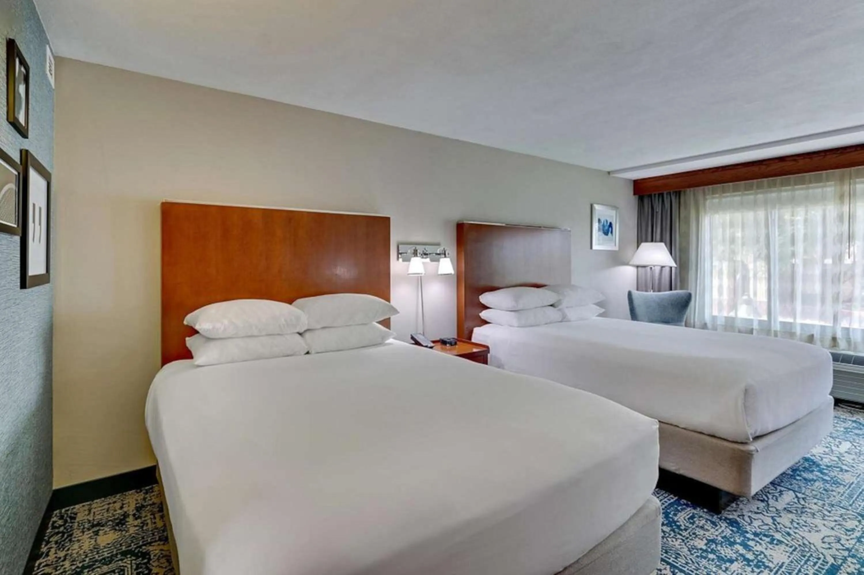 Bed in Wyndham Garden San Antonio Airport