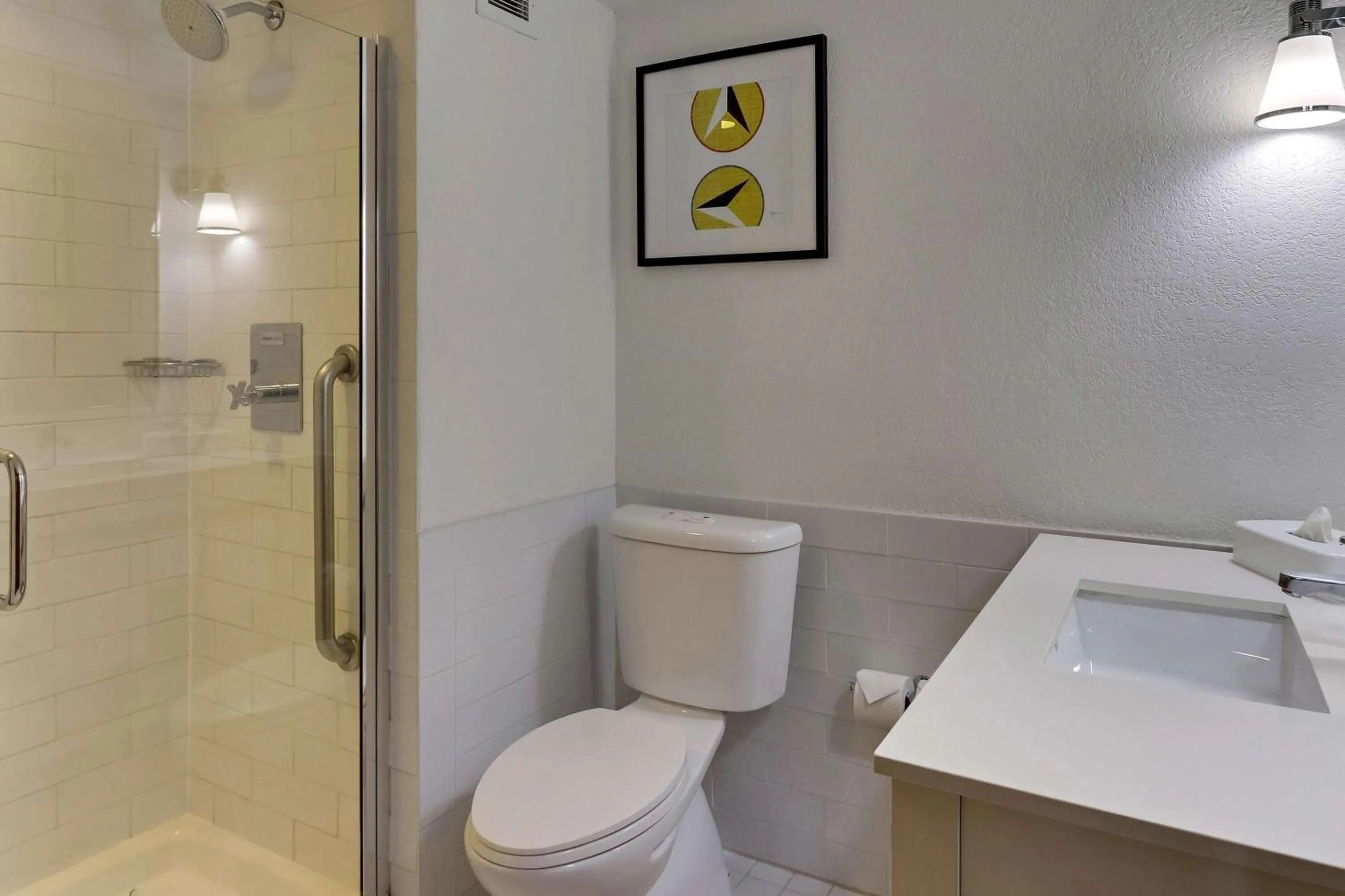 Shower in Wyndham Garden San Antonio Airport