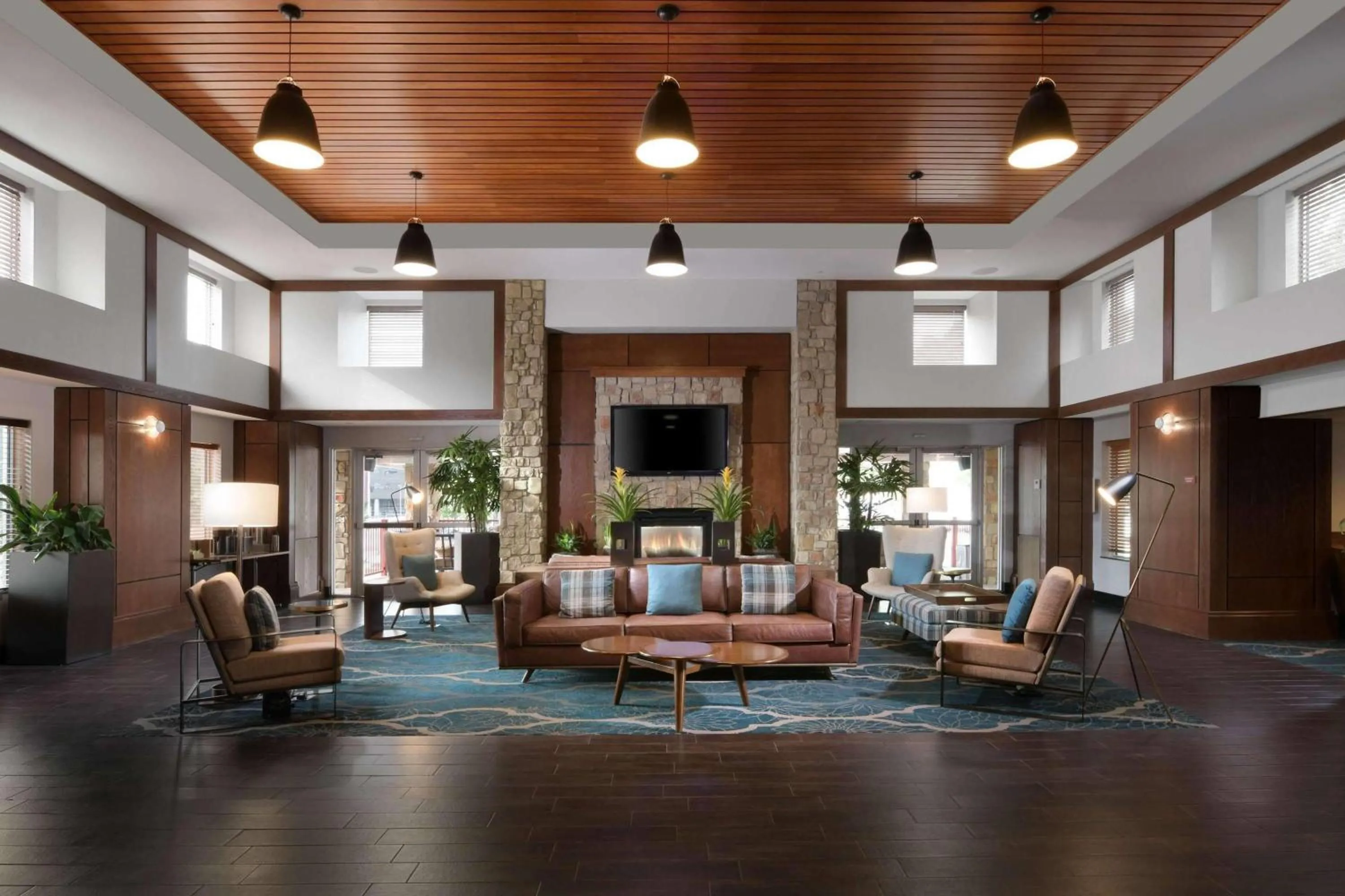 Lobby or reception in Wyndham Garden San Antonio Airport