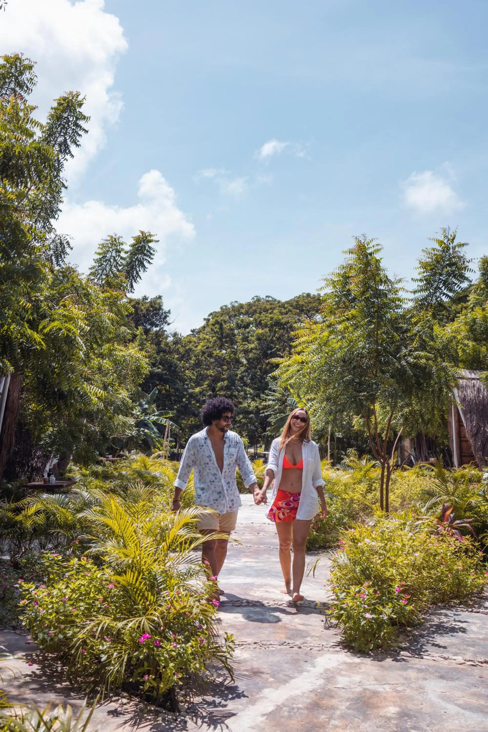 Garden in AMALIFE Beach Club & Hotel