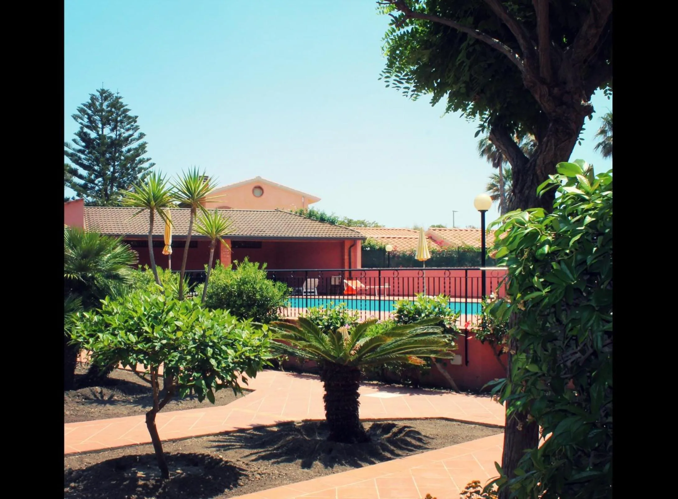 Pool view in Le Dune Residence
