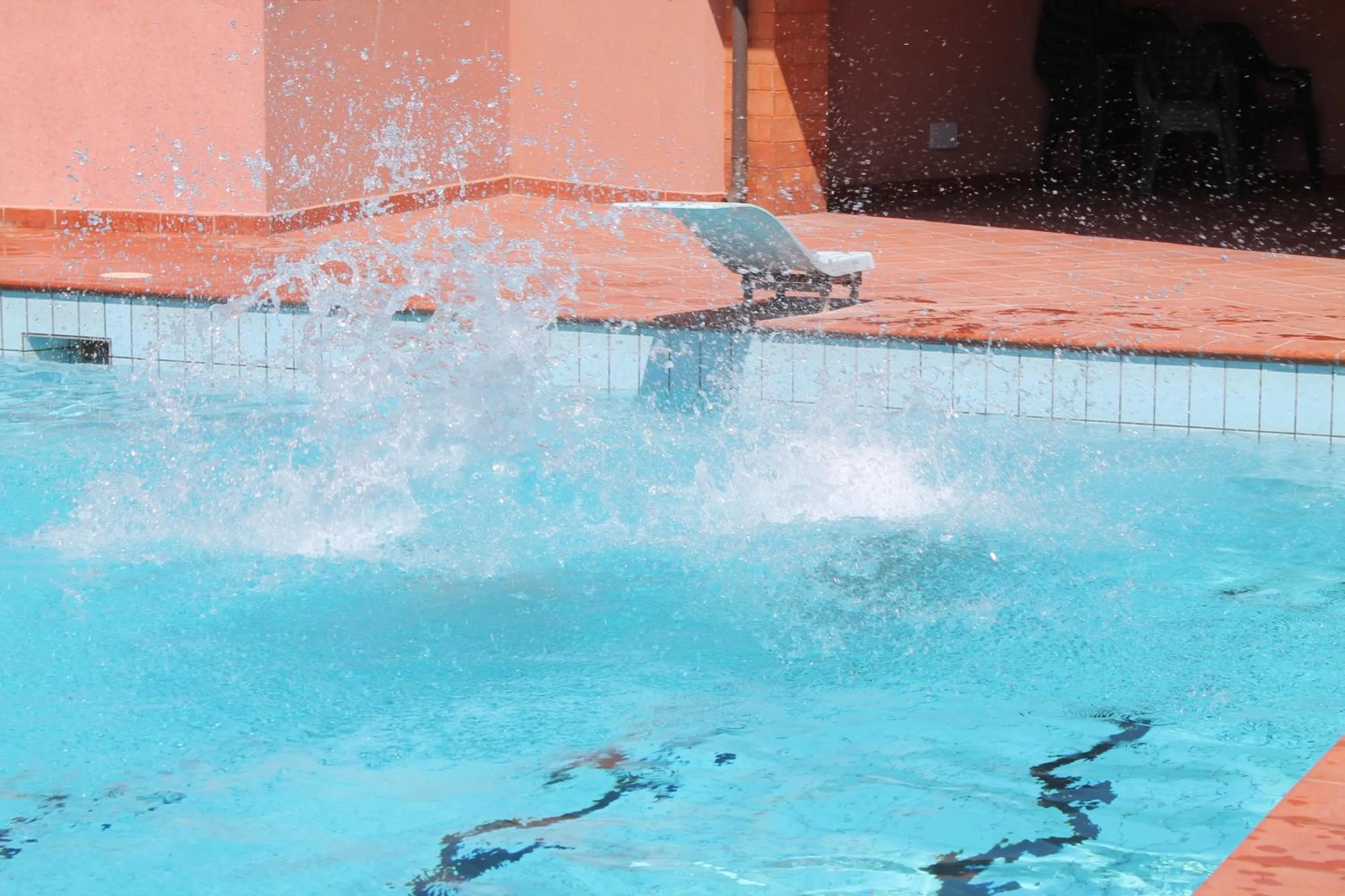 Pool view in Le Dune Residence
