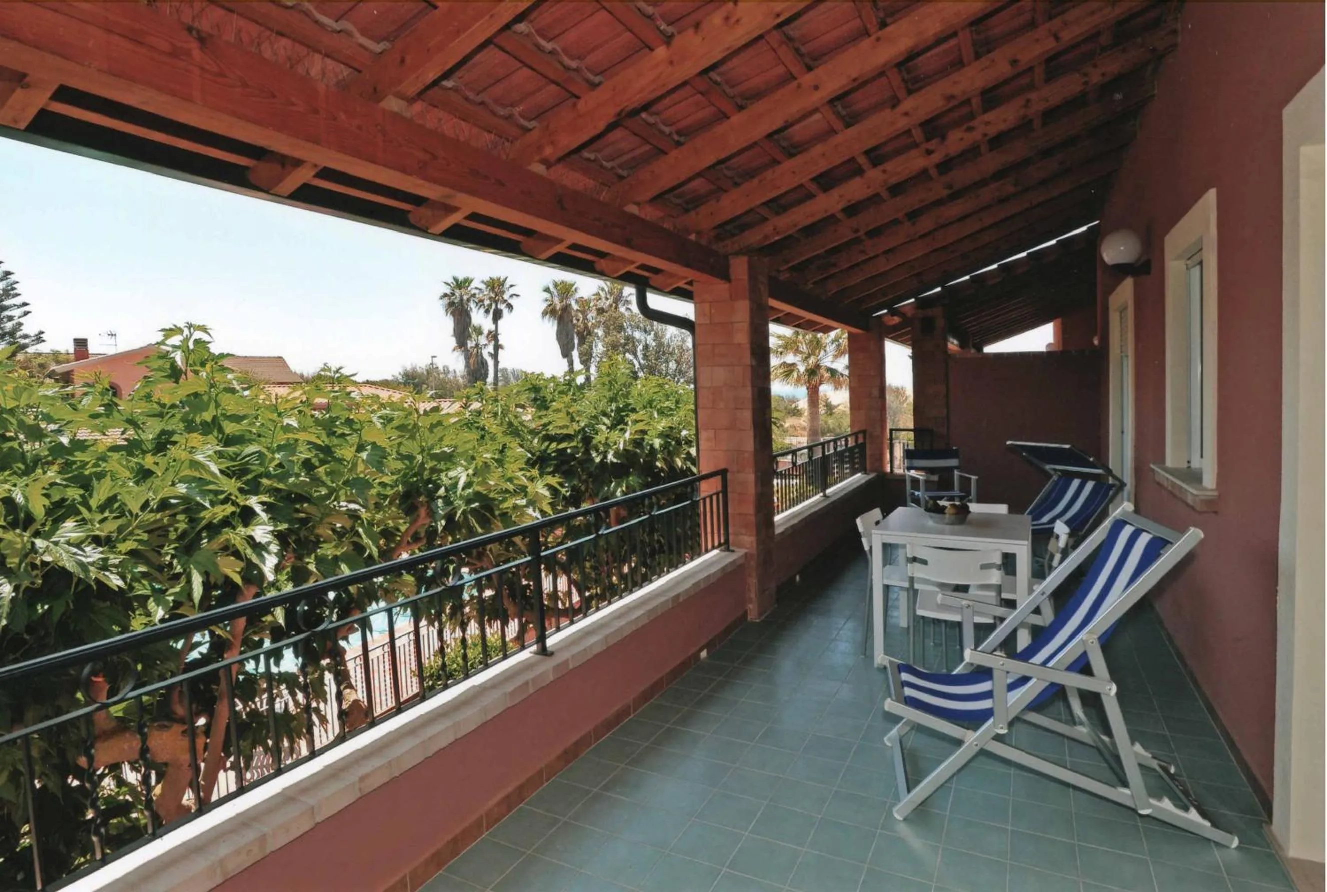 Patio in Le Dune Residence