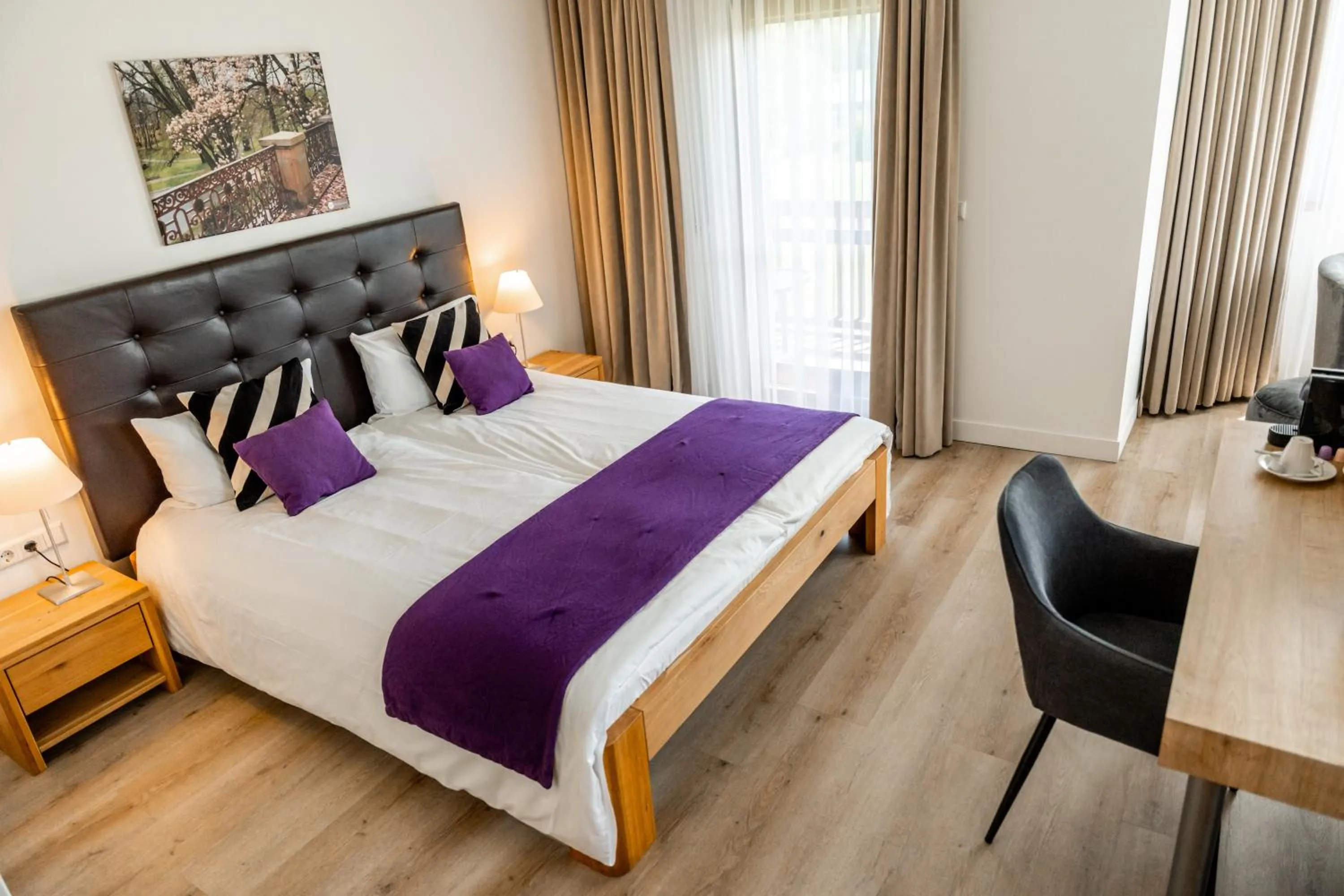 Bed in Sapia Hotel Rheinsberg