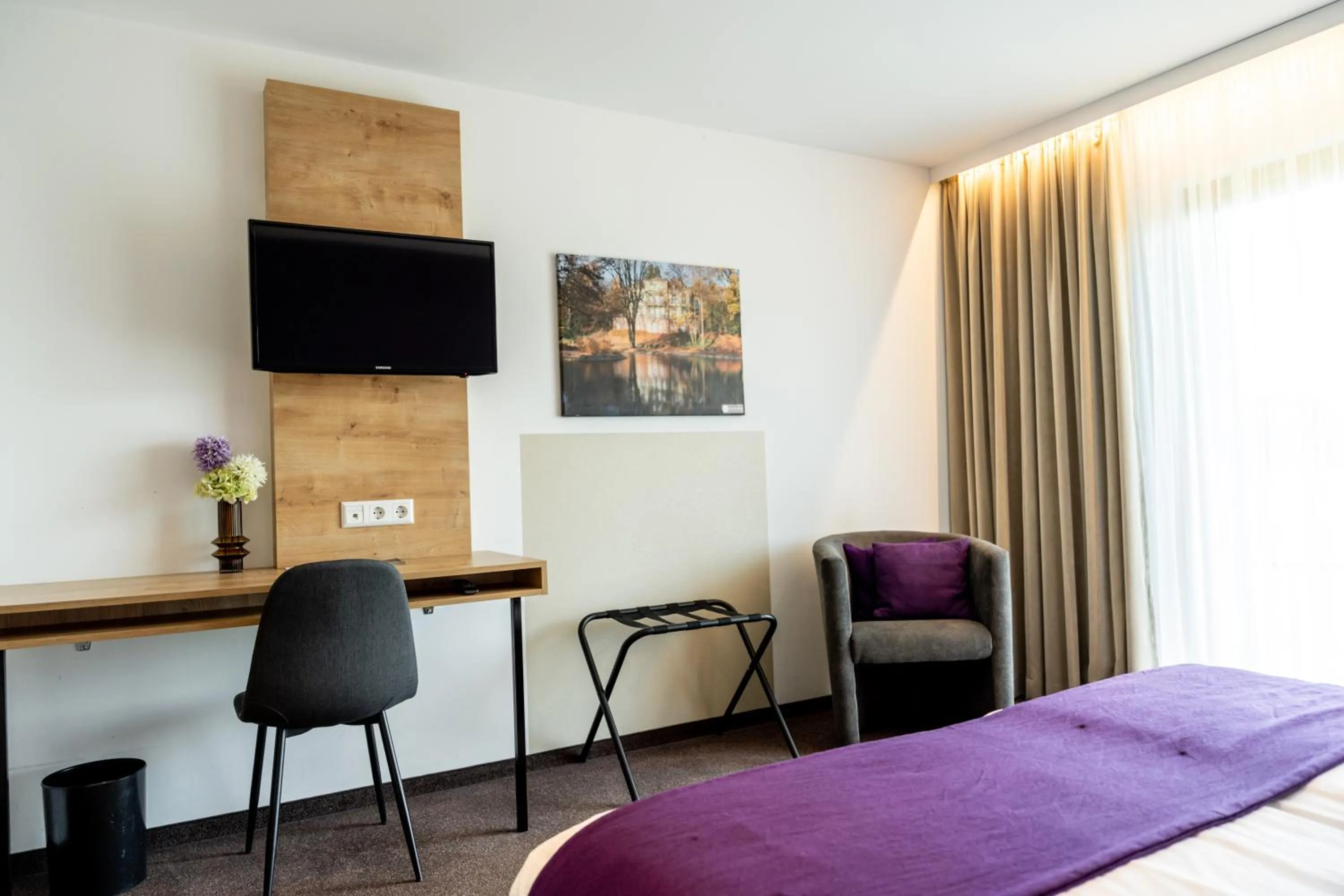 Bed in Sapia Hotel Rheinsberg