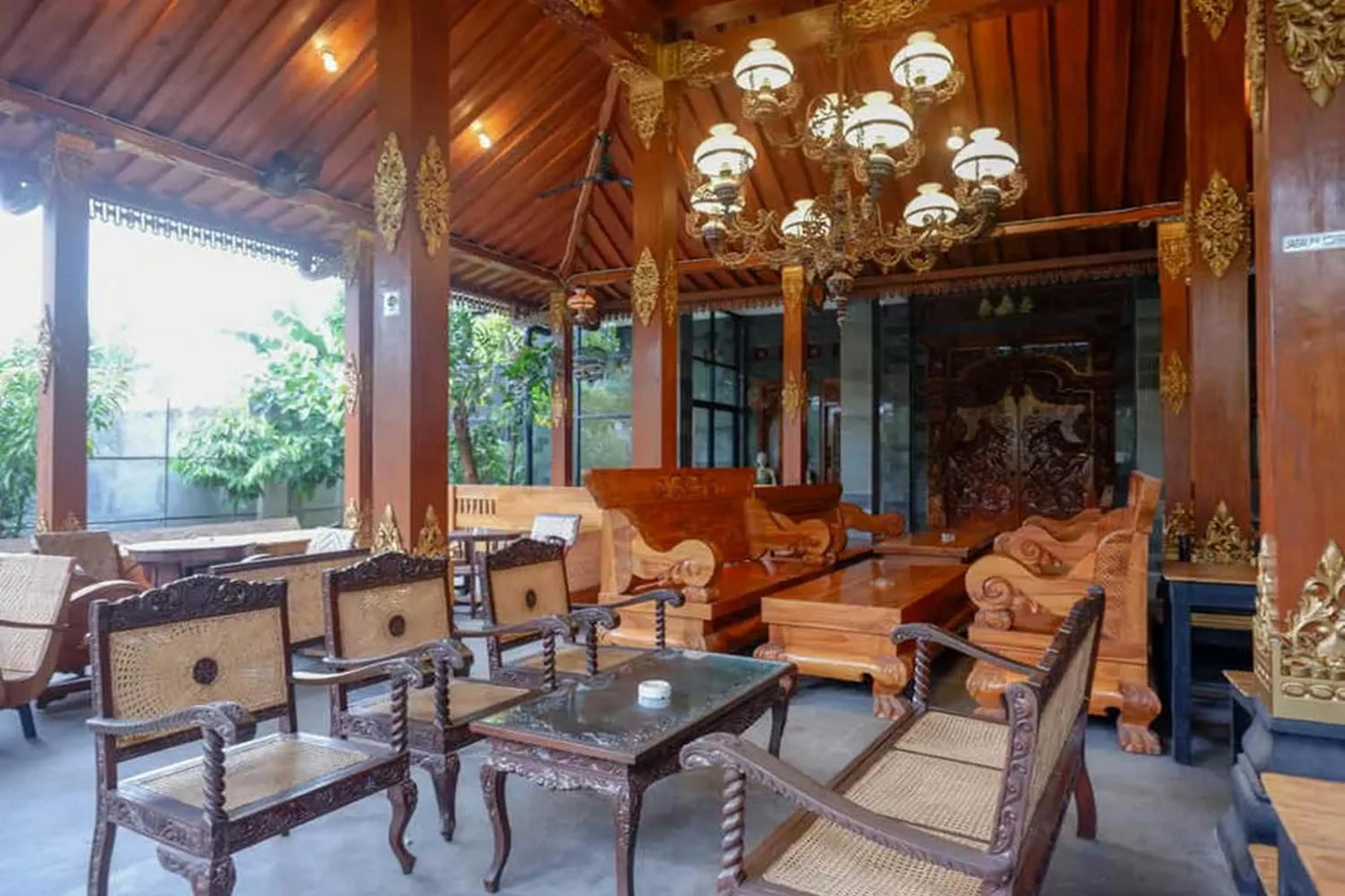 Living room in Griya Mataram Kotagede Mitra RedDoorz