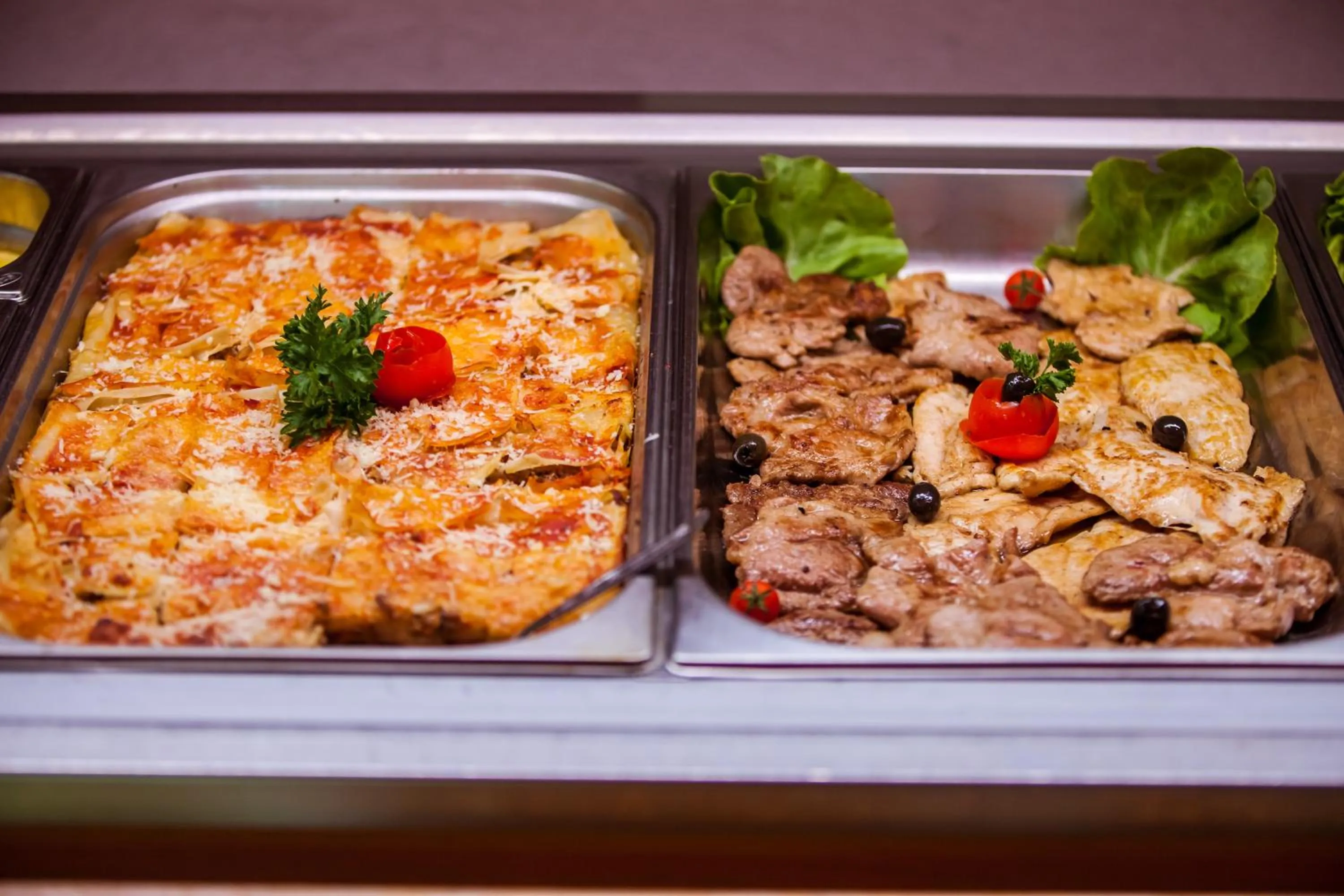 Food and drinks in Hotel Nufarul