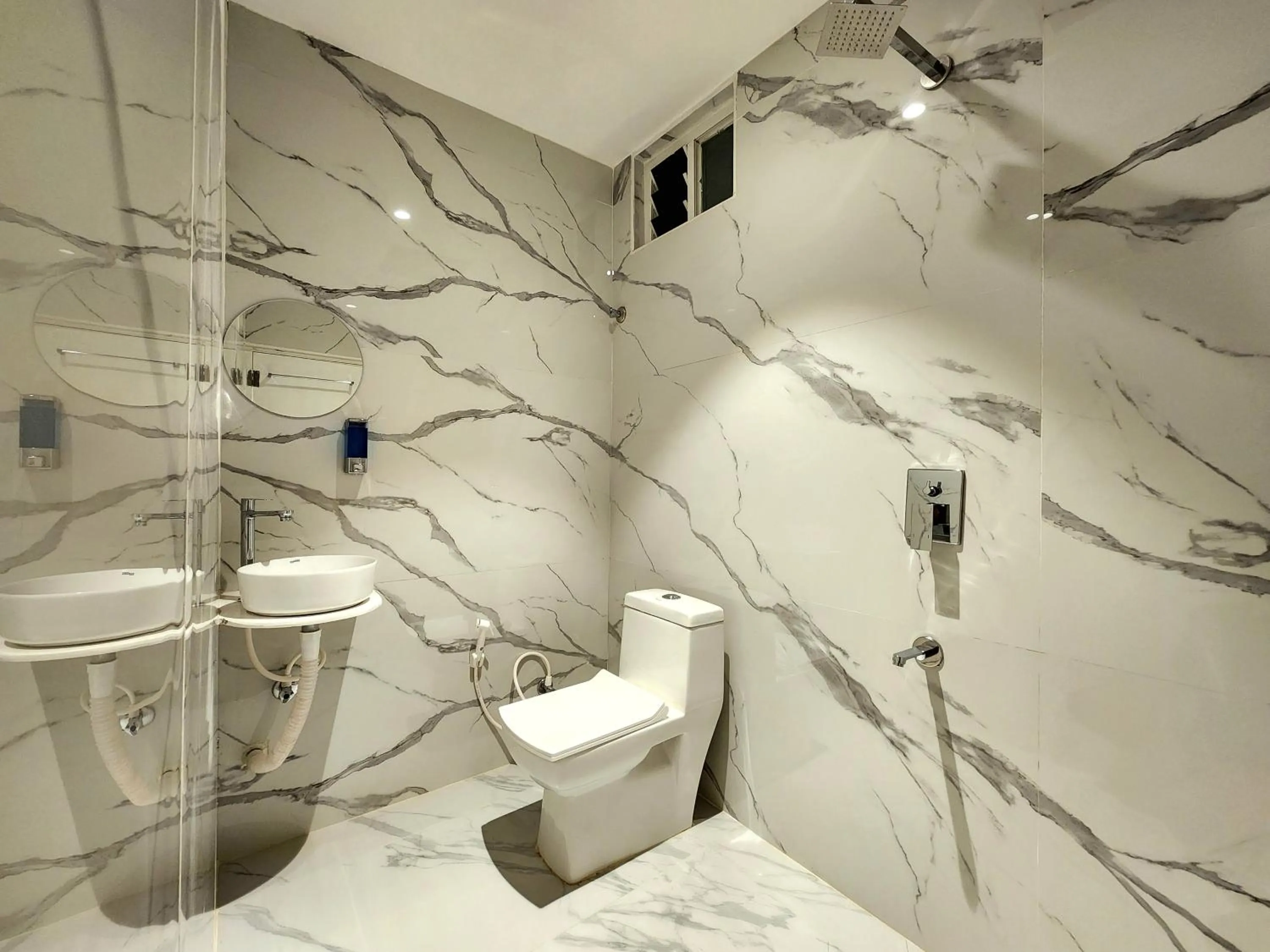 Bathroom in Landcorp hotels