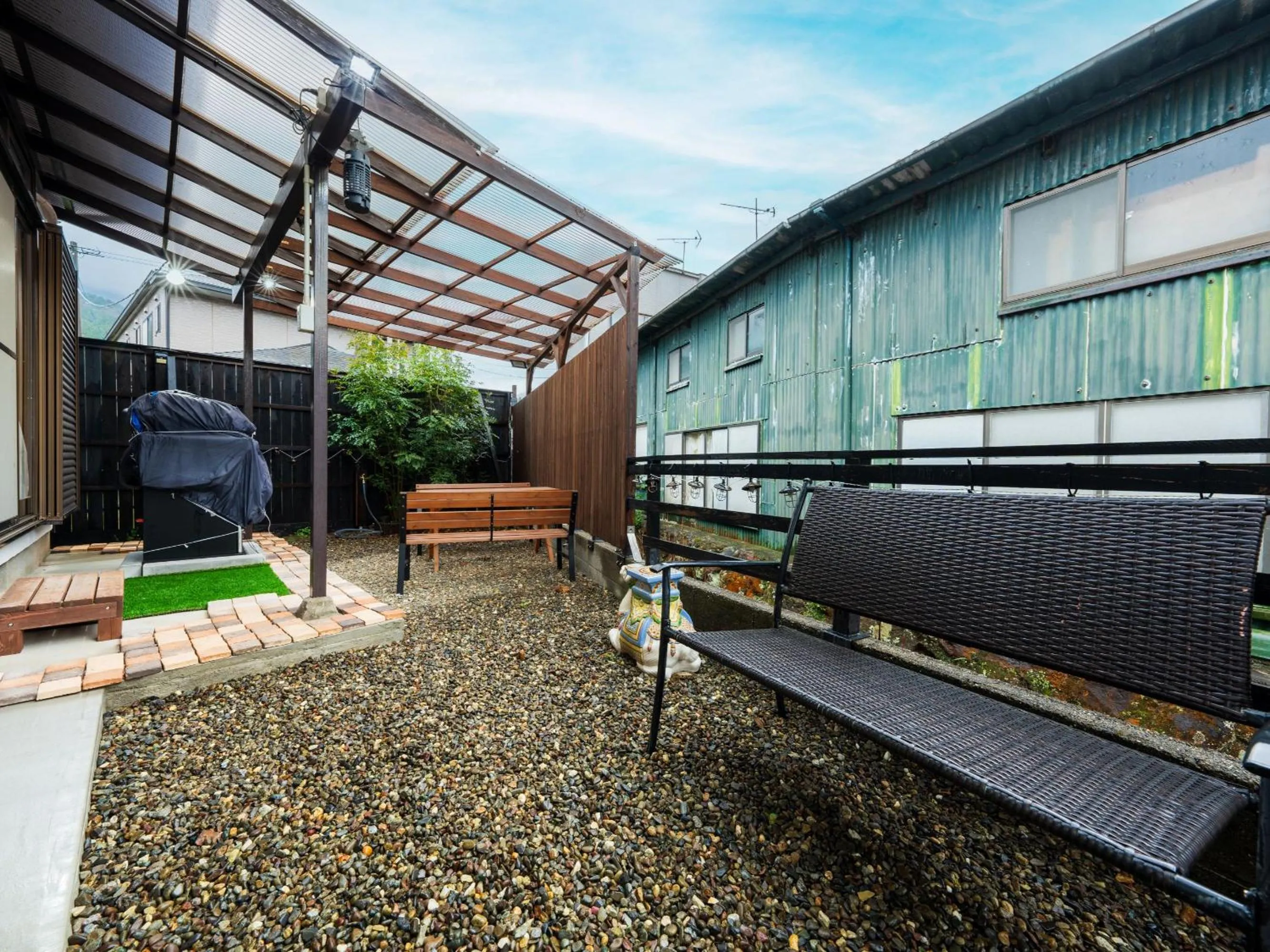 Garden in Yufuin Wasaku