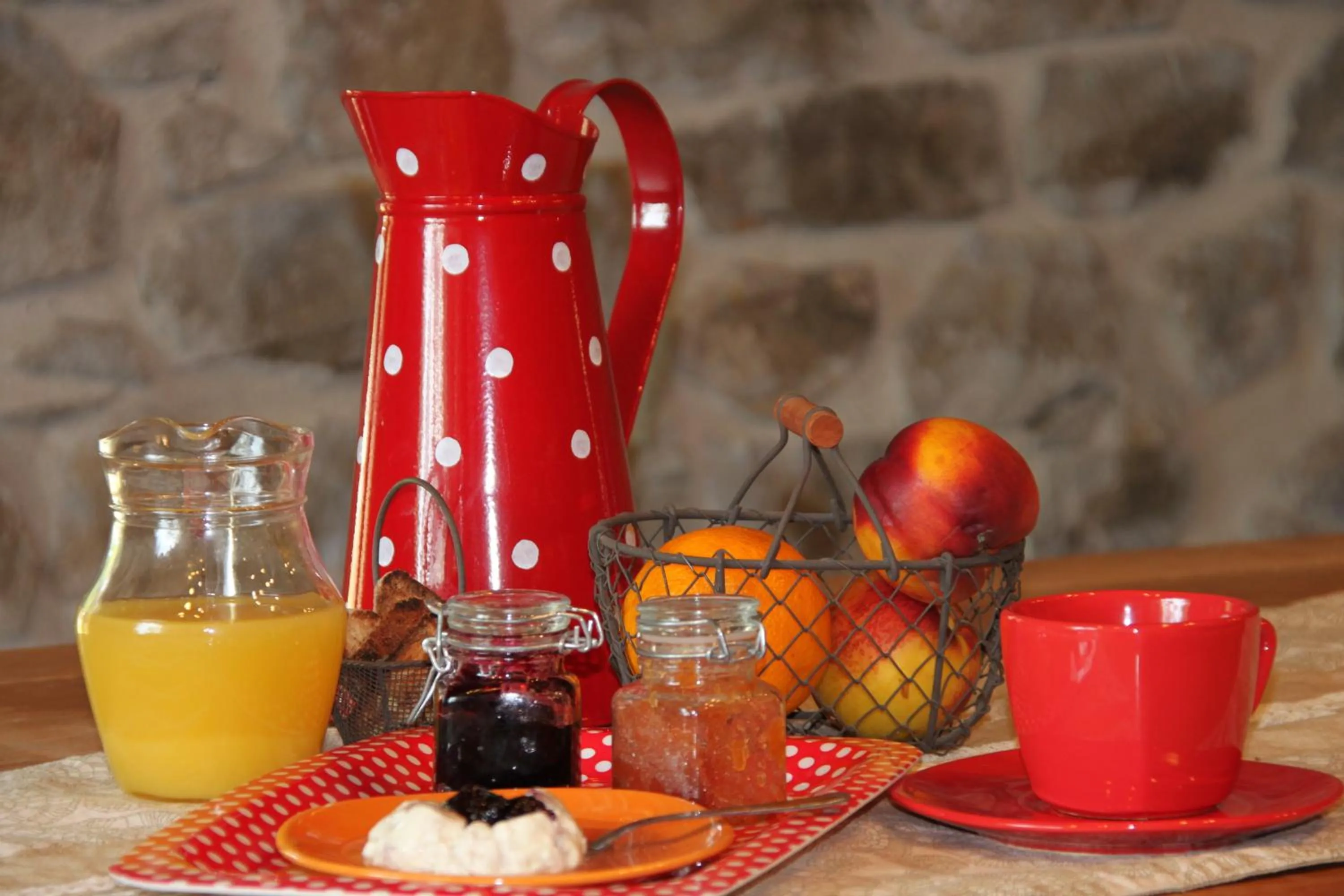 Food and drinks in Chambres d'hôtes l'Abondance