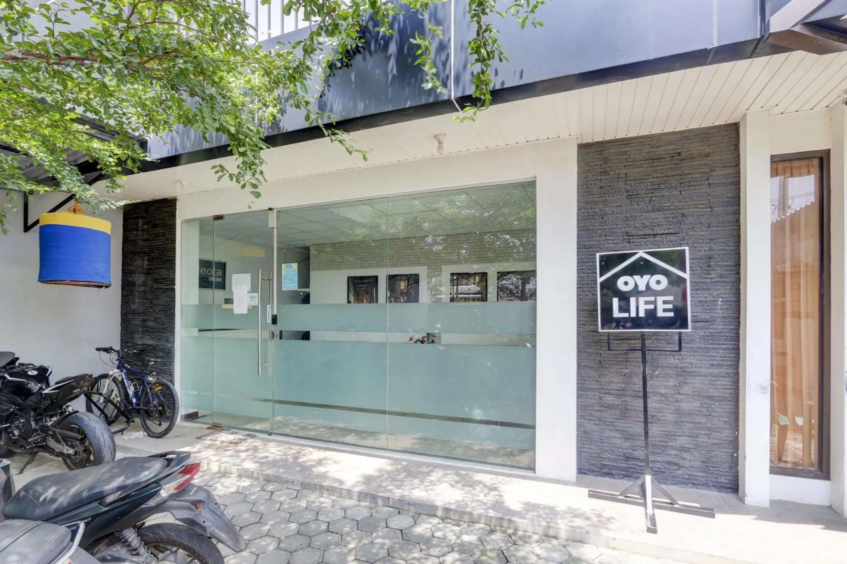 Lobby or reception in OYO Life 90388 De'leota