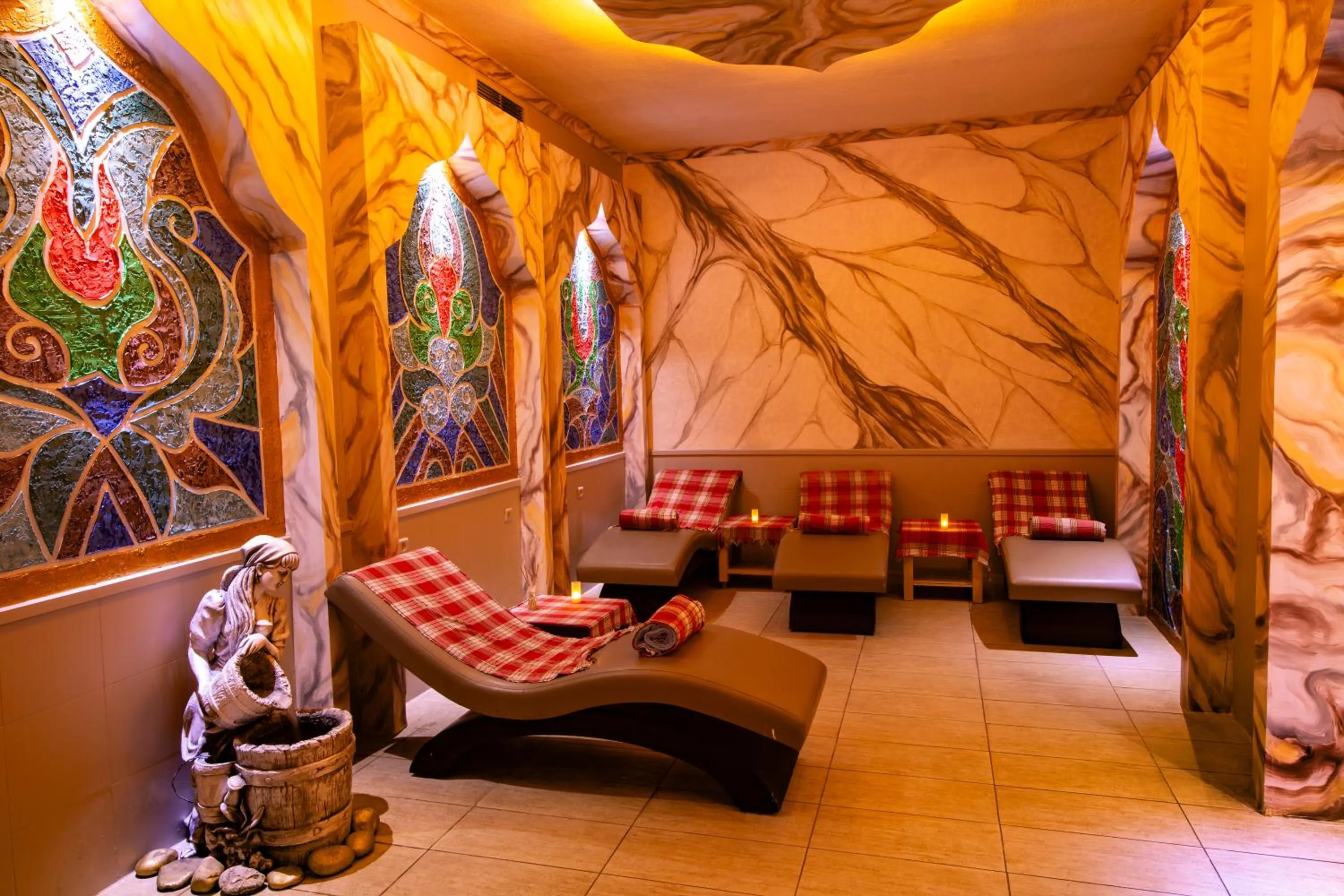 Spa and wellness centre/facilities in Daima Biz Hotel - Dolusu Aquapark Access