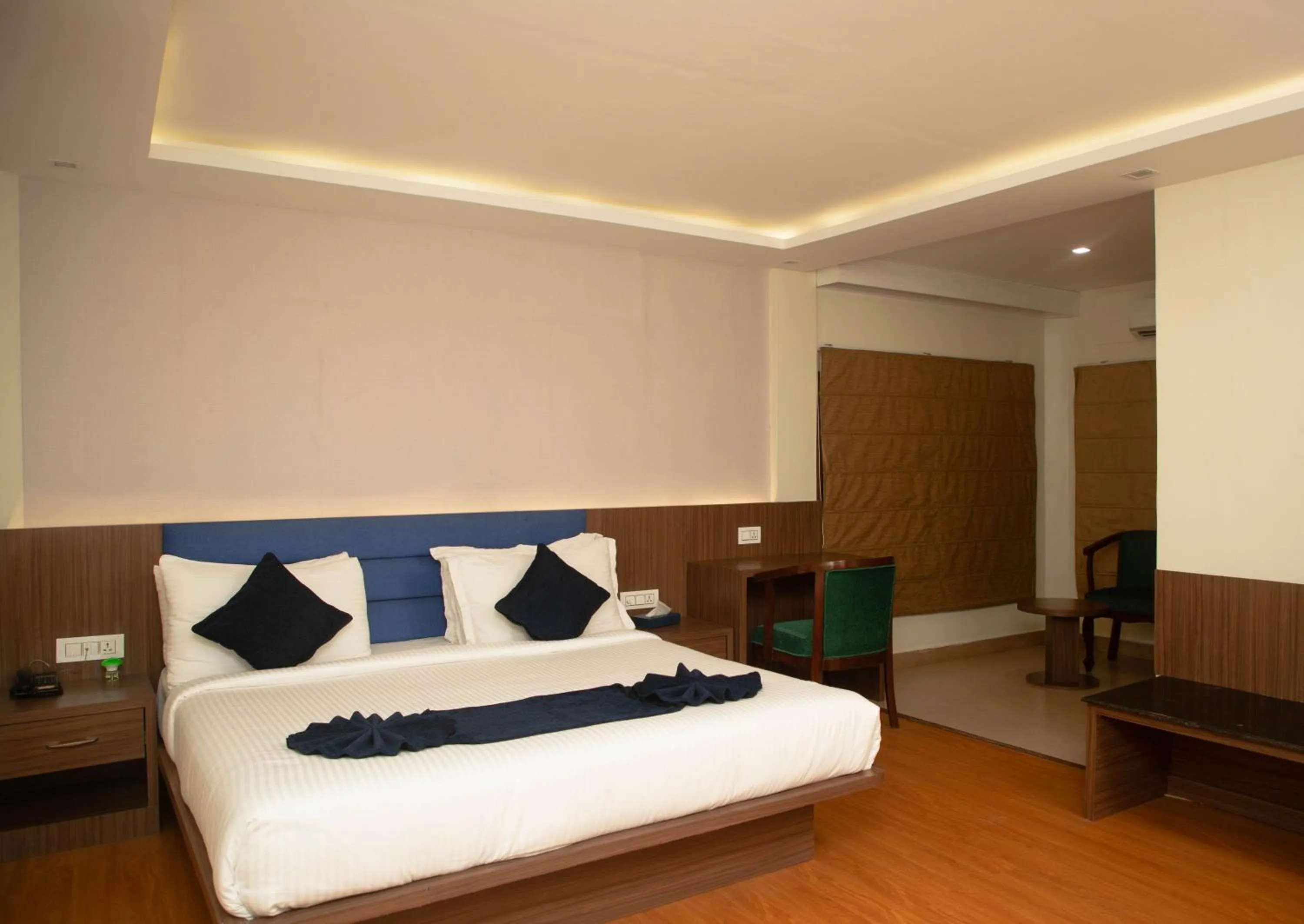 Bed in Nepalirika Hotel Damak