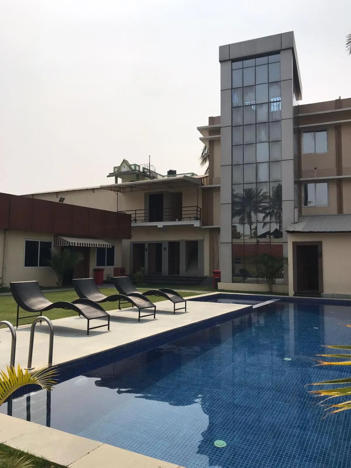 Pool view in Nepalirika Hotel Damak