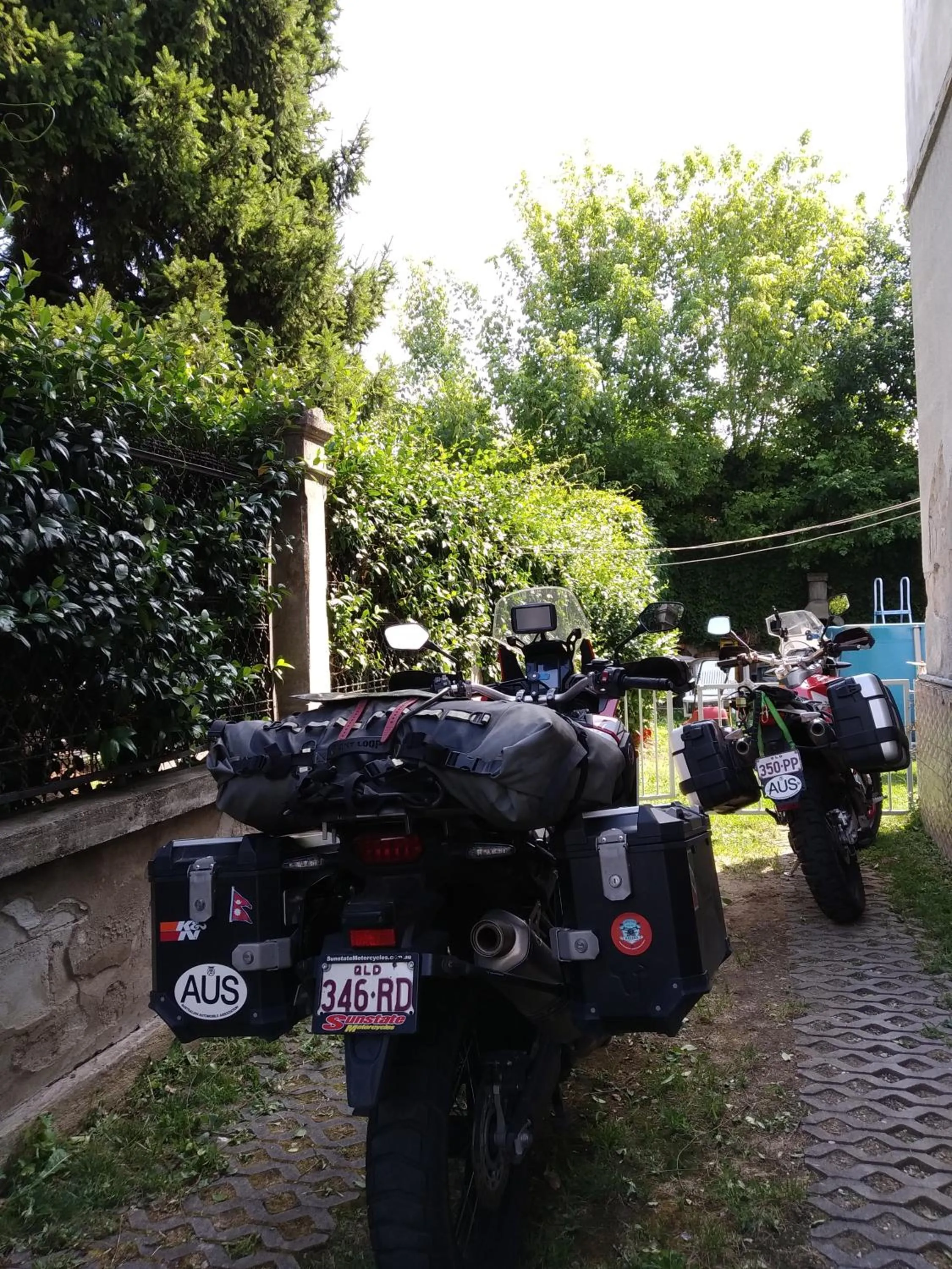 Patio in B&B Mavipagi