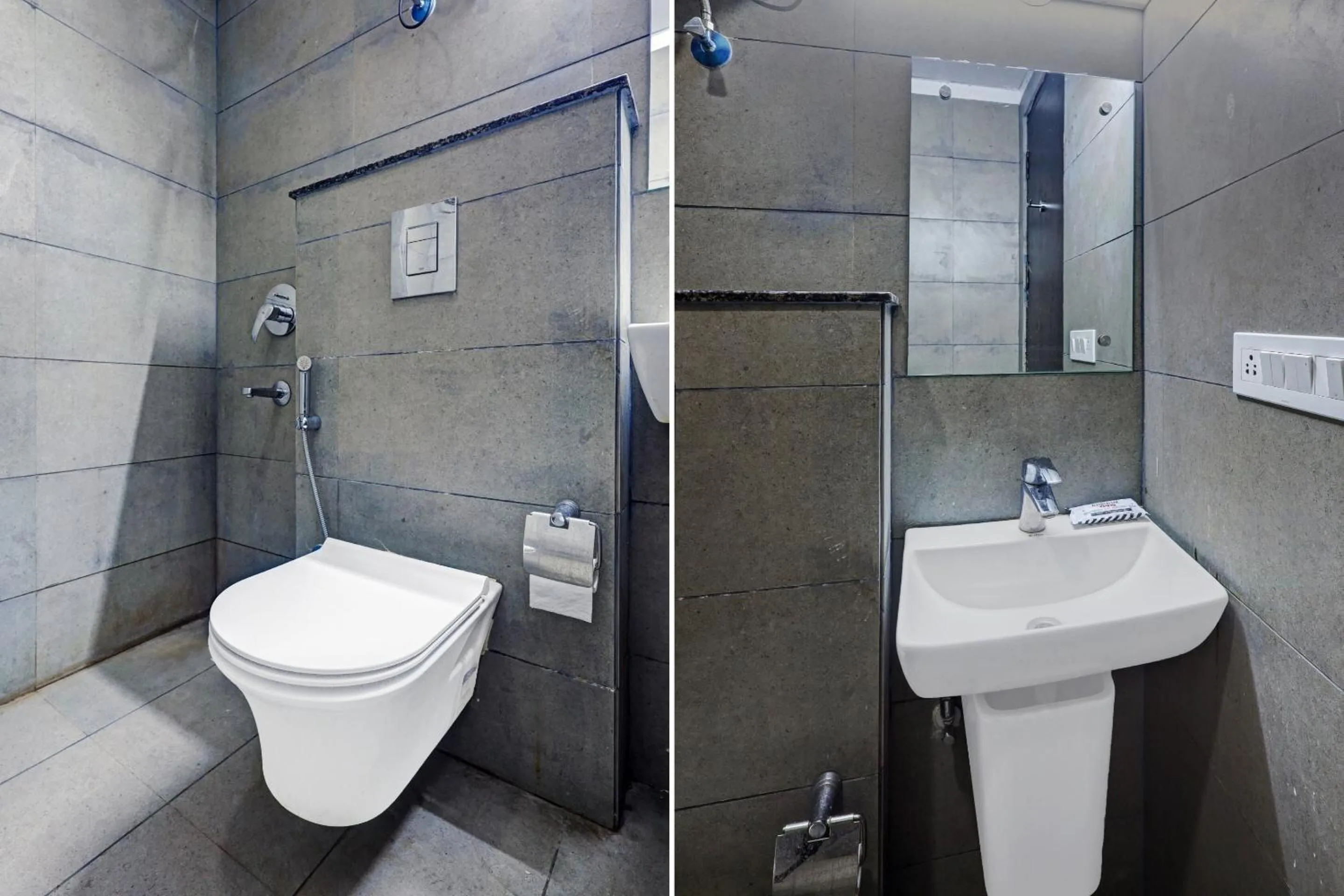 Bathroom in Super Townhouse Tipsyy Near Bestech Central Square Mall