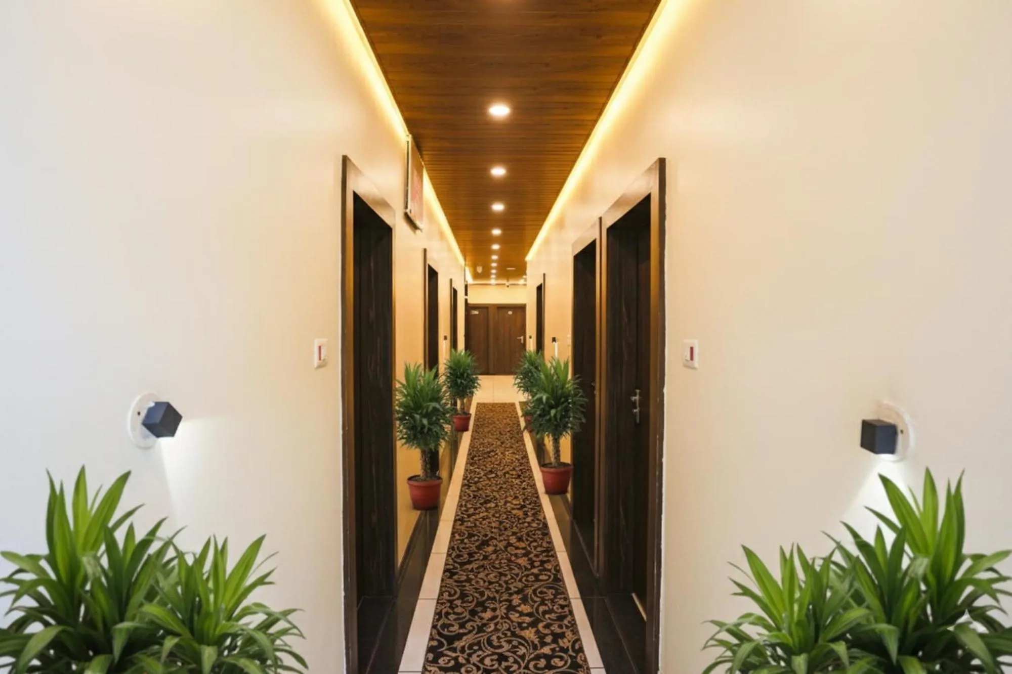 Lobby or reception in FabHotel Balaji Paradise