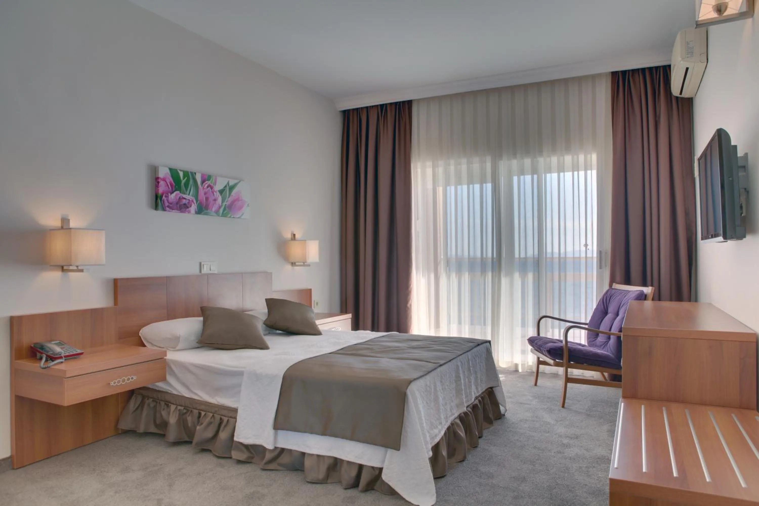 Bedroom in Melis Hotel Kusadasi