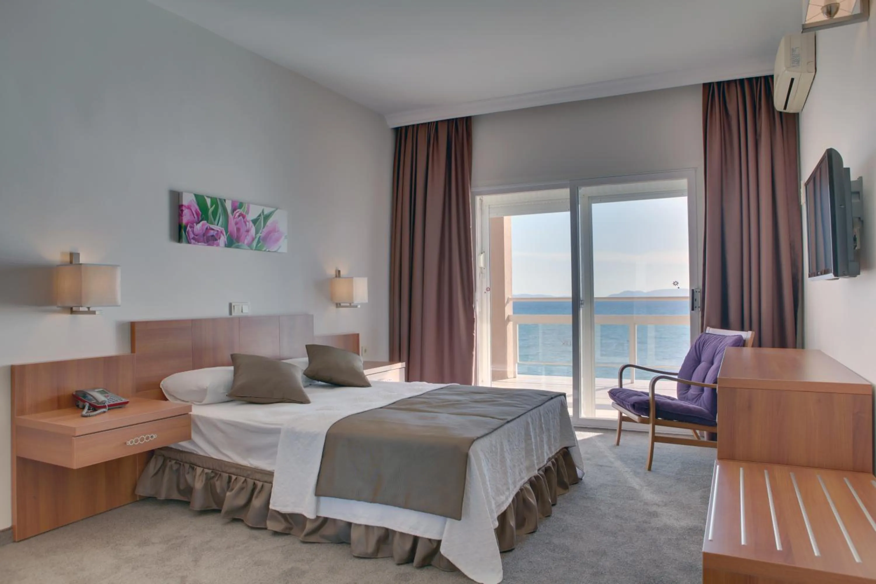 Bedroom in Melis Hotel Kusadasi