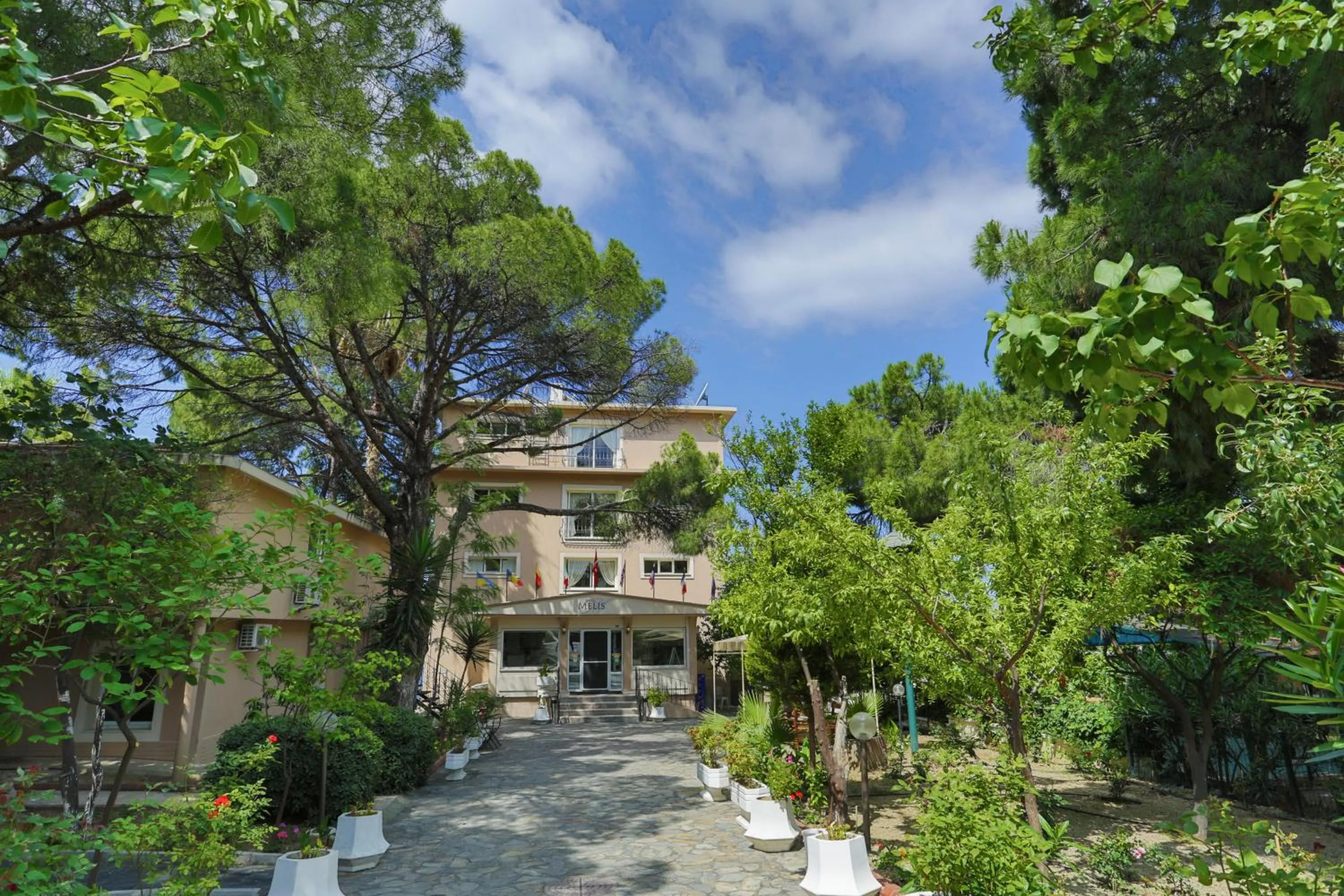 Facade/entrance in Melis Hotel Kusadasi