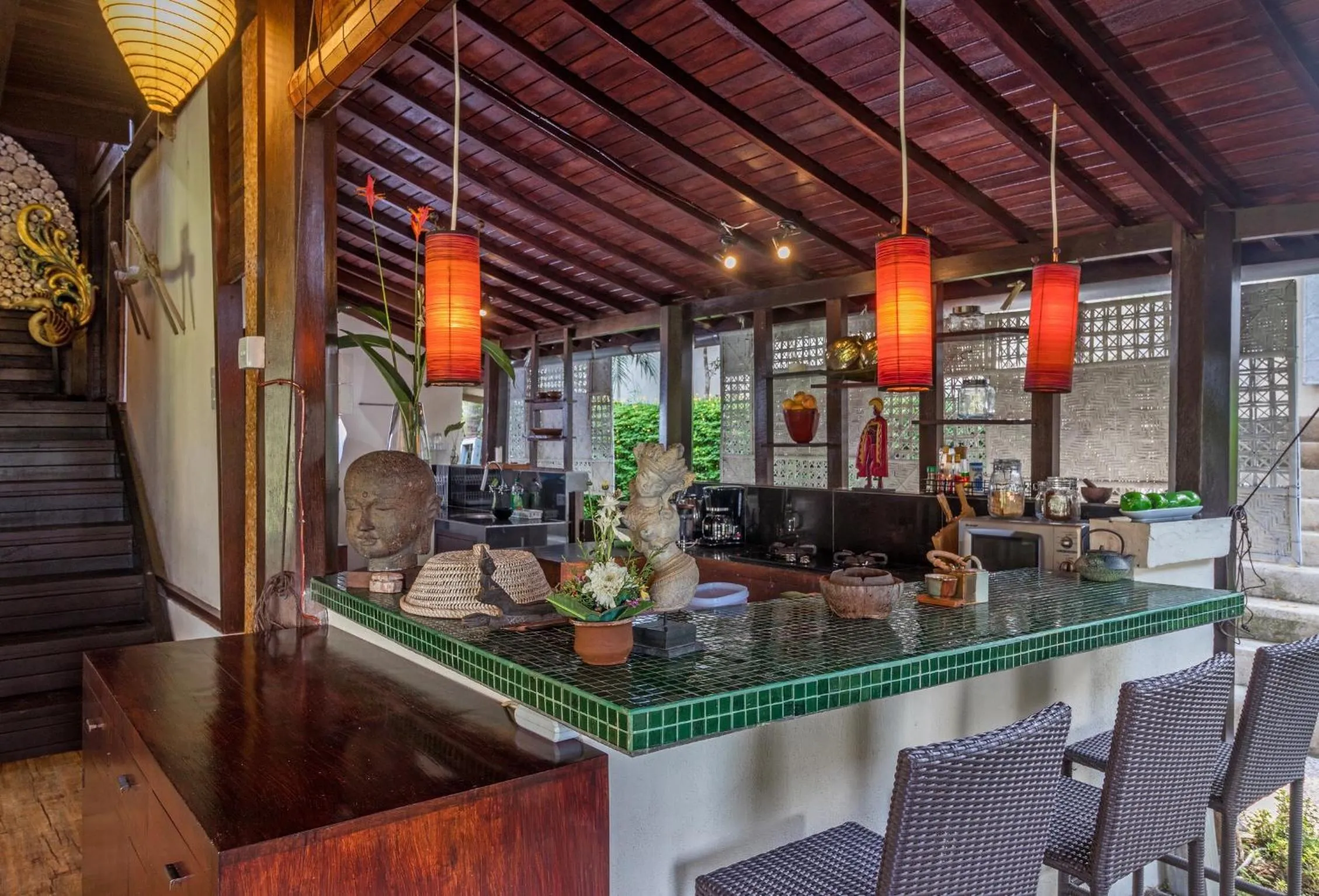 Dining area in Villa Padi Menari