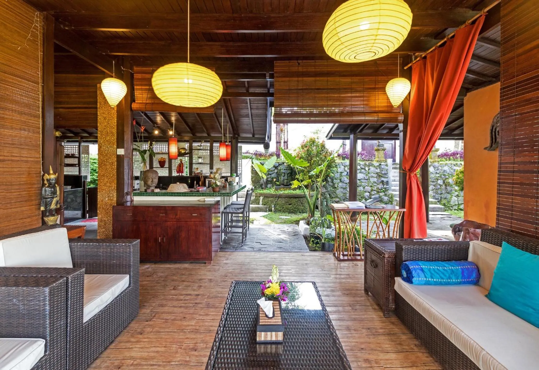 Lounge or bar in Villa Padi Menari