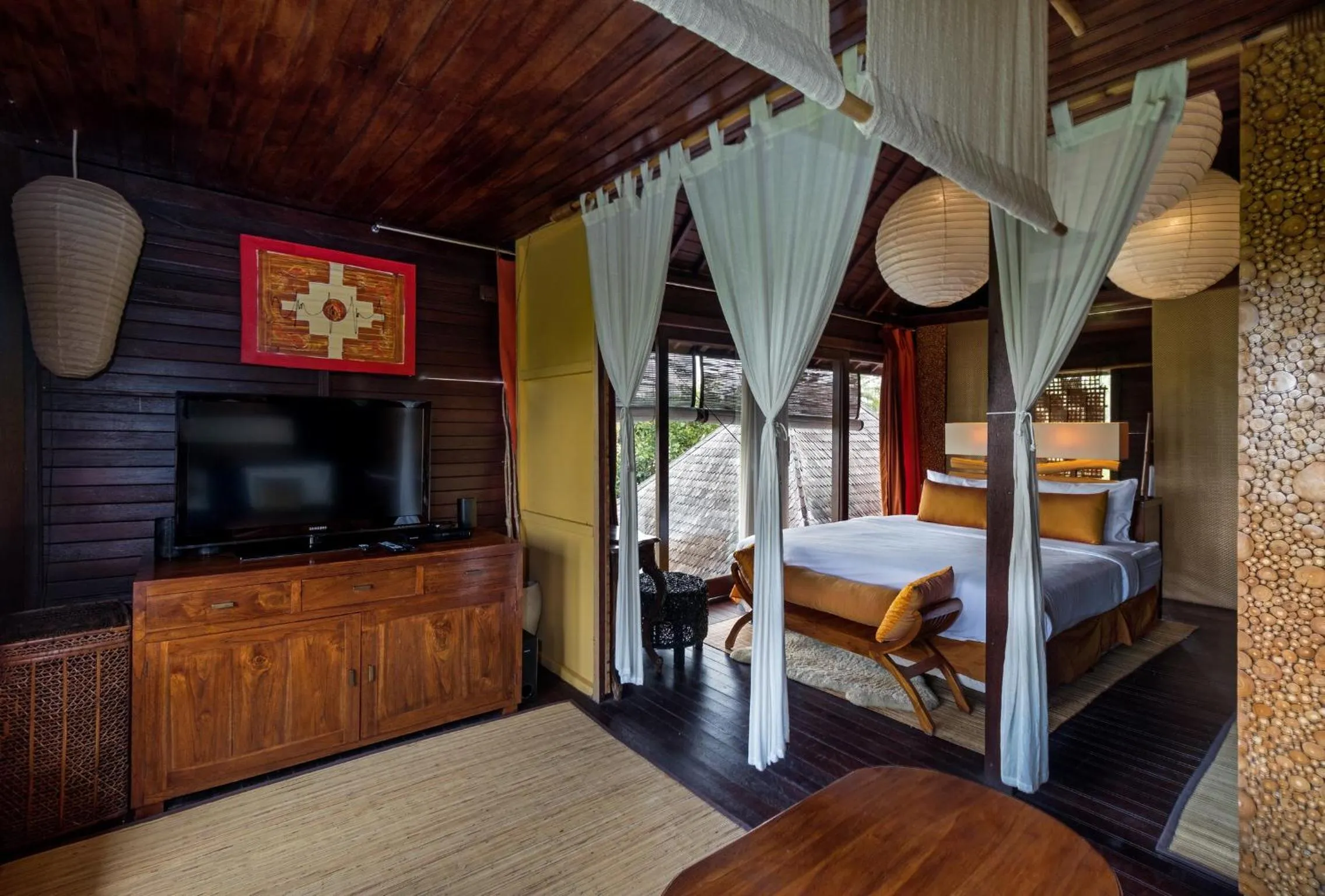 Bed in Villa Padi Menari