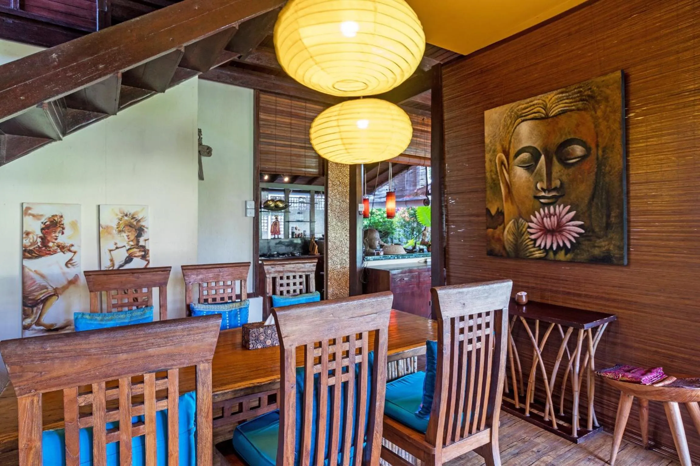 Dining area in Villa Padi Menari