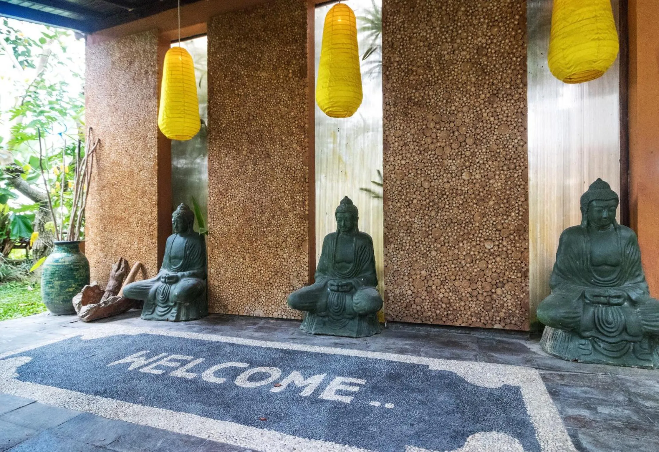 Facade/entrance in Villa Padi Menari