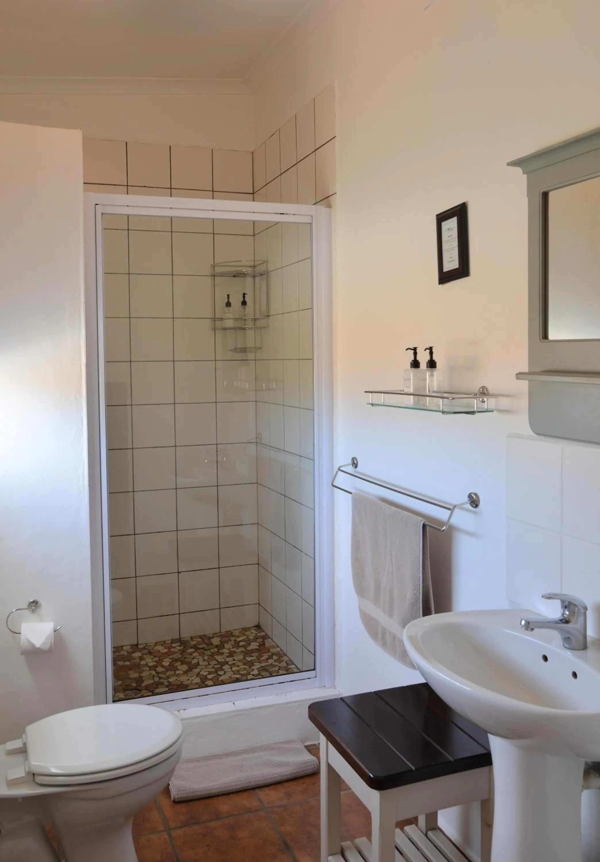 Shower in De Hoop Collection - Equipped Cottages