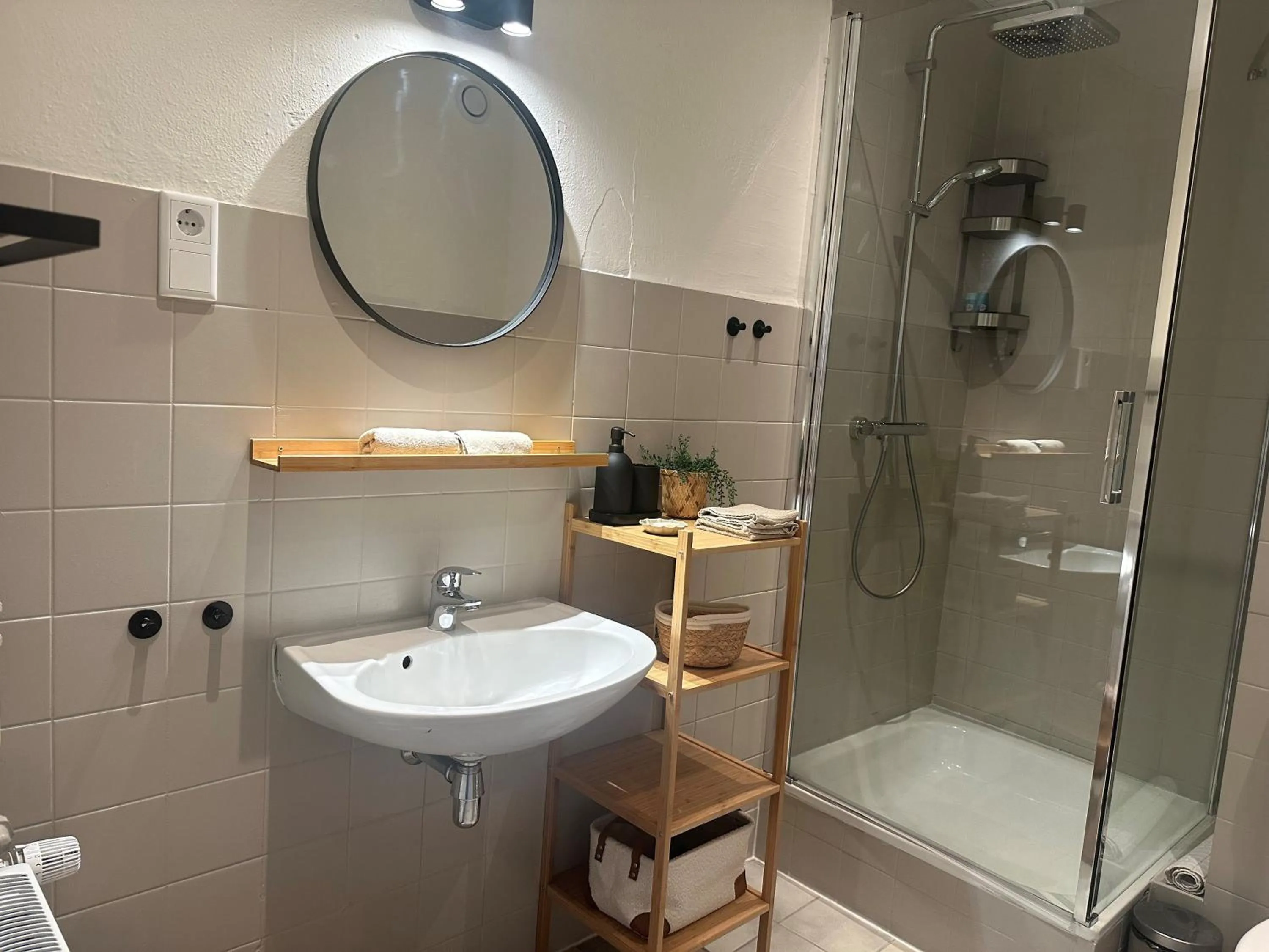 Bathroom in BnB Bruxelles - Studios & Apartments