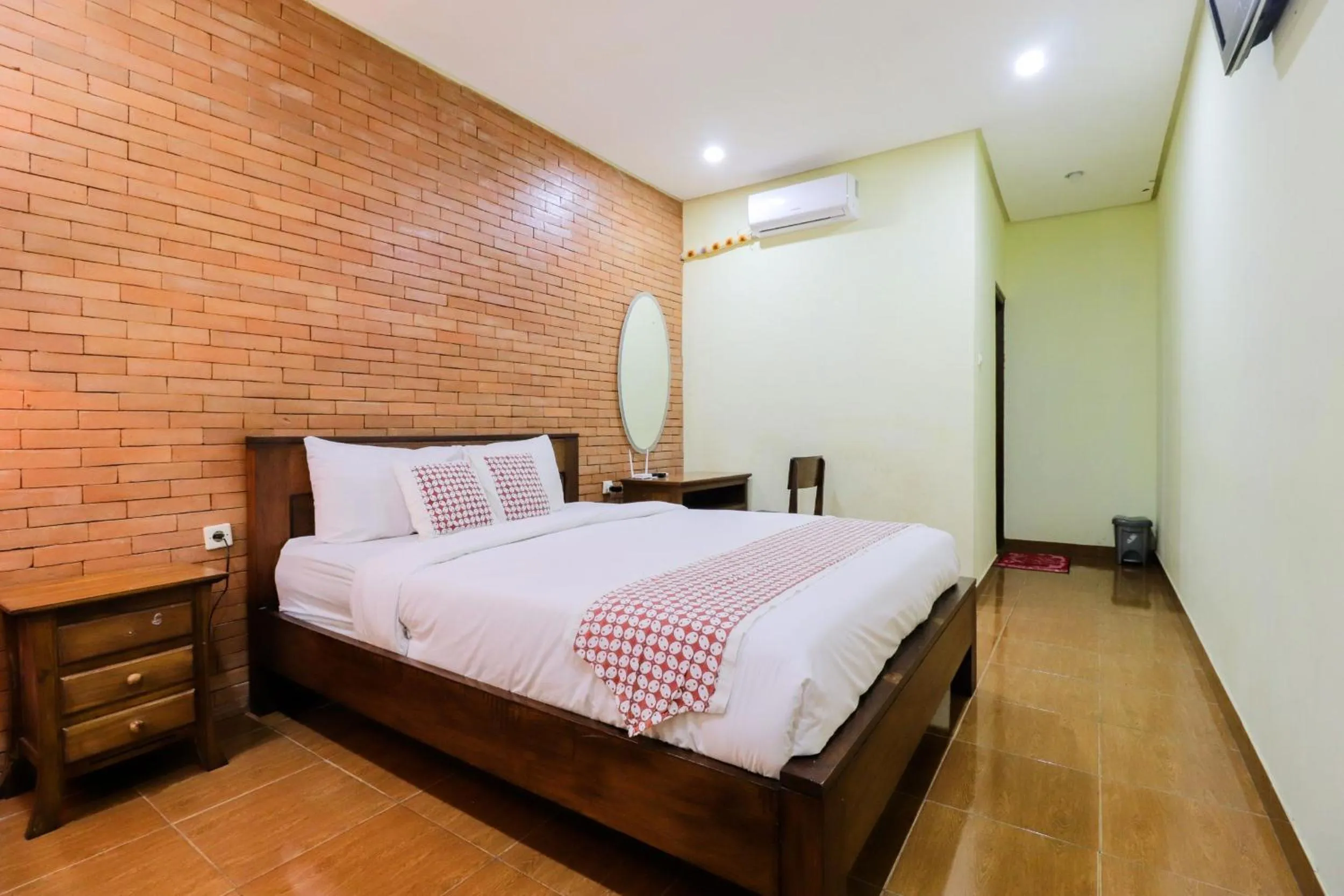 Bed in Penginapan Widodo Syariah Borobudur