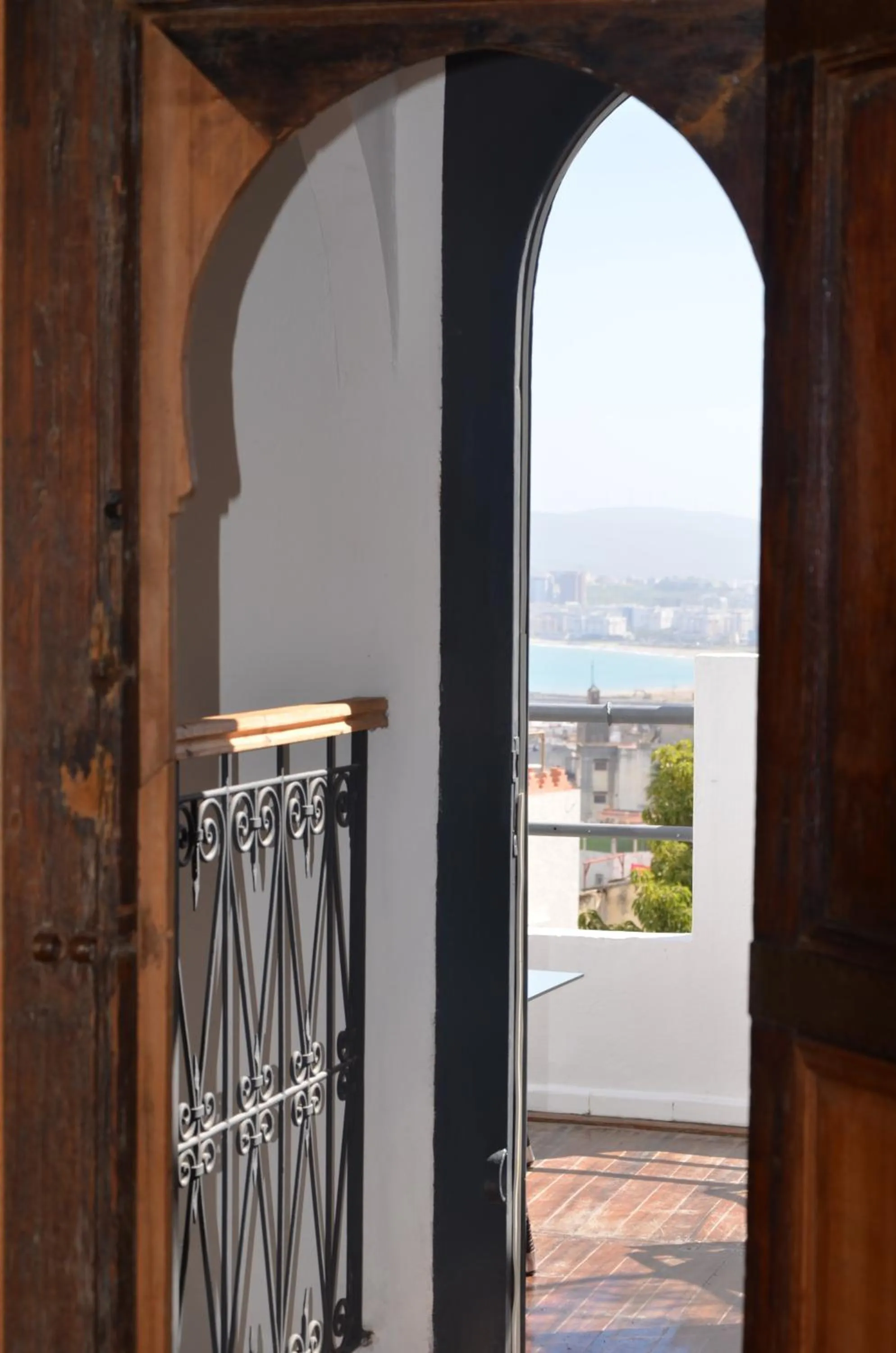Balcony/Terrace in Tanger Chez Habitant