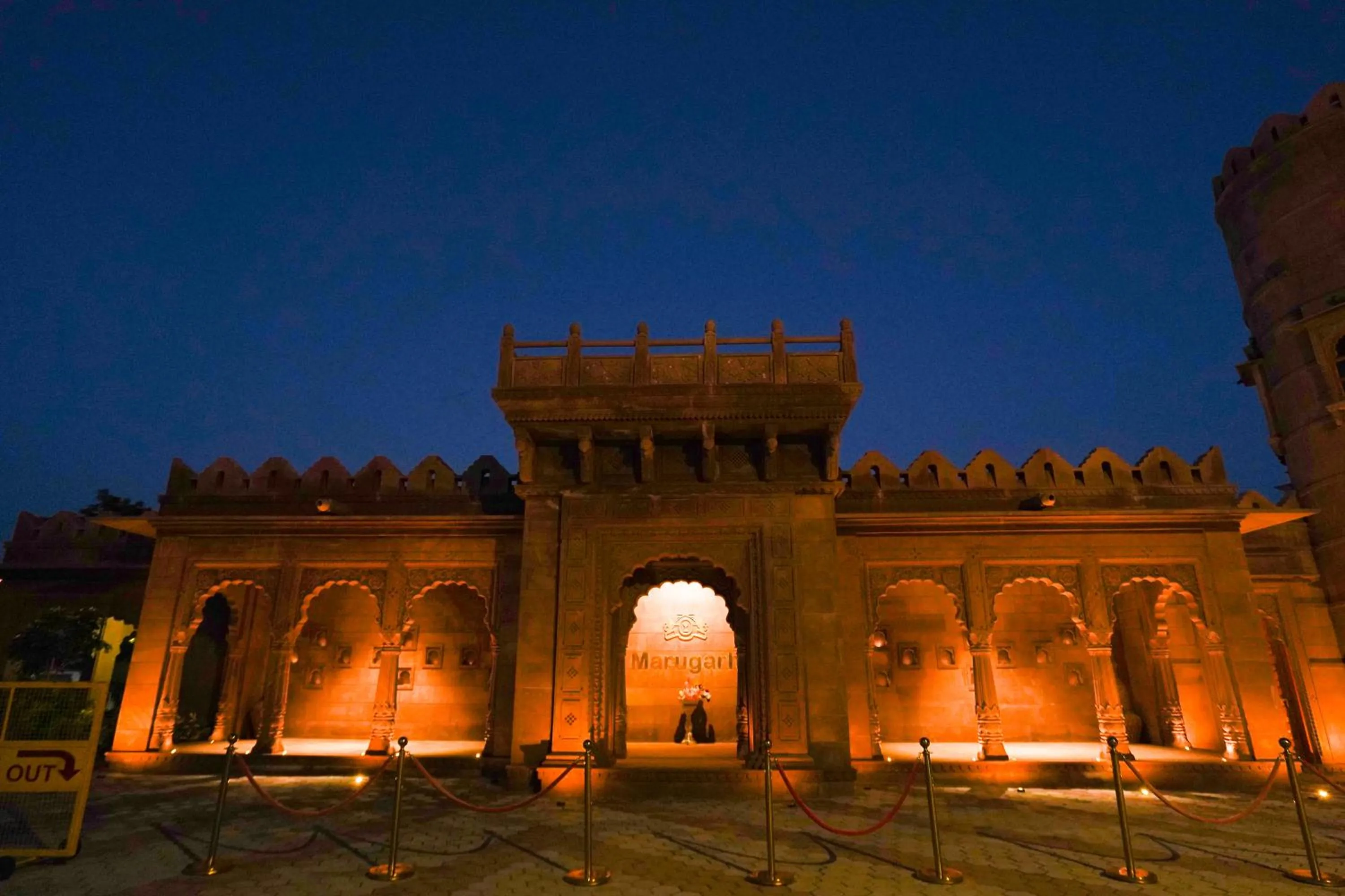 Property building in Marugarh Resort and Spa