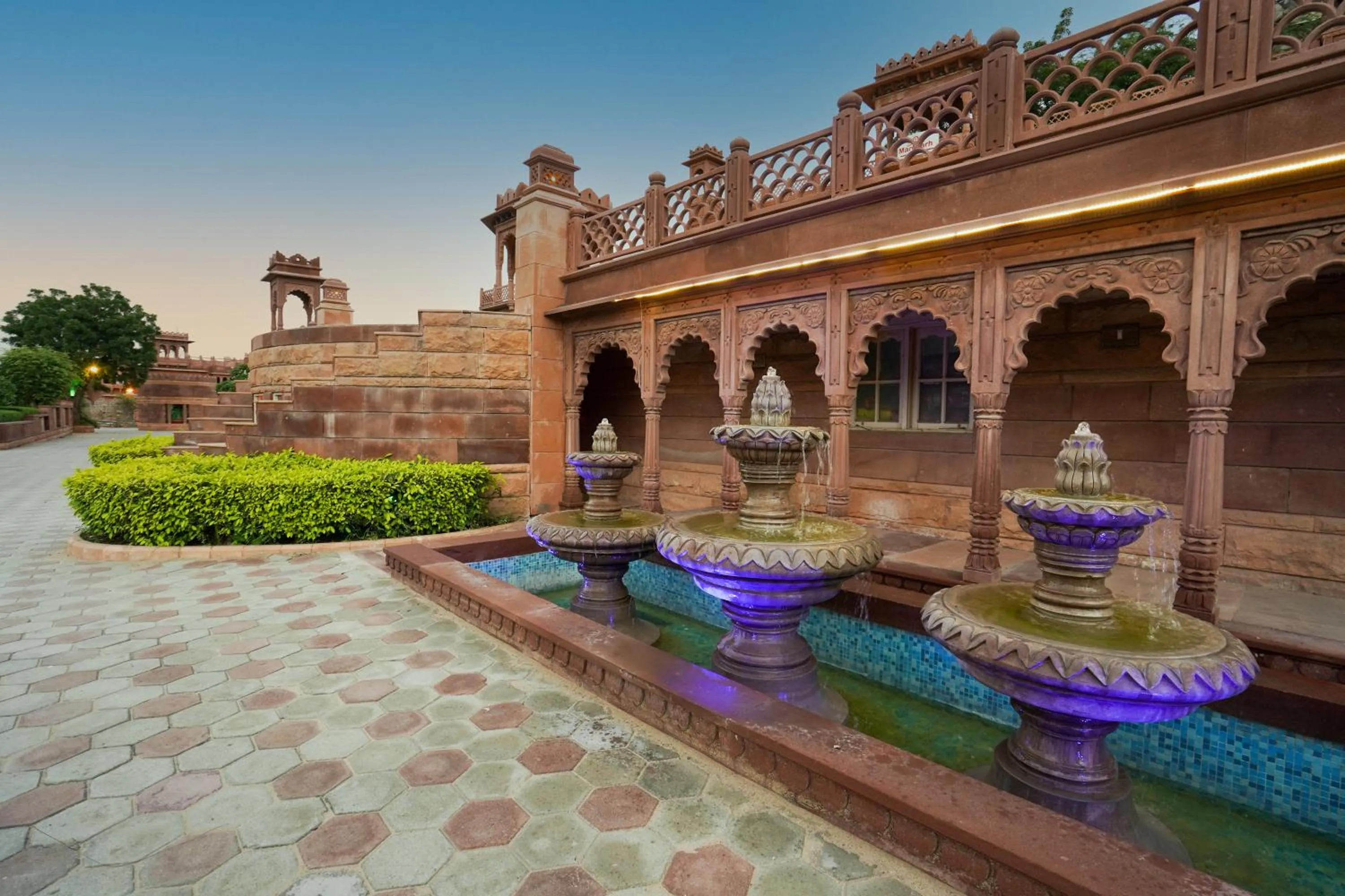 Property building in Marugarh Resort and Spa