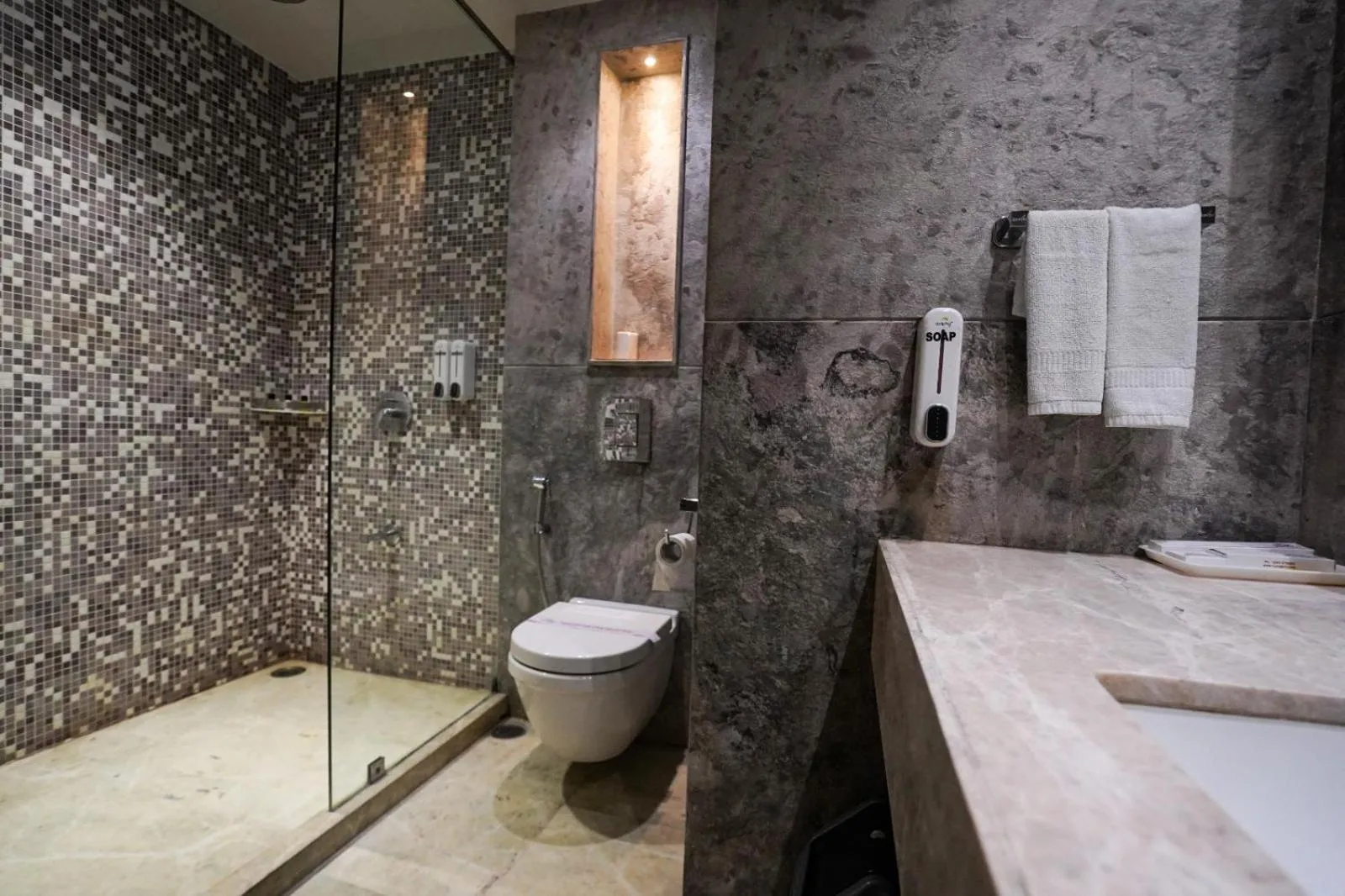 Bathroom in Marugarh Resort and Spa