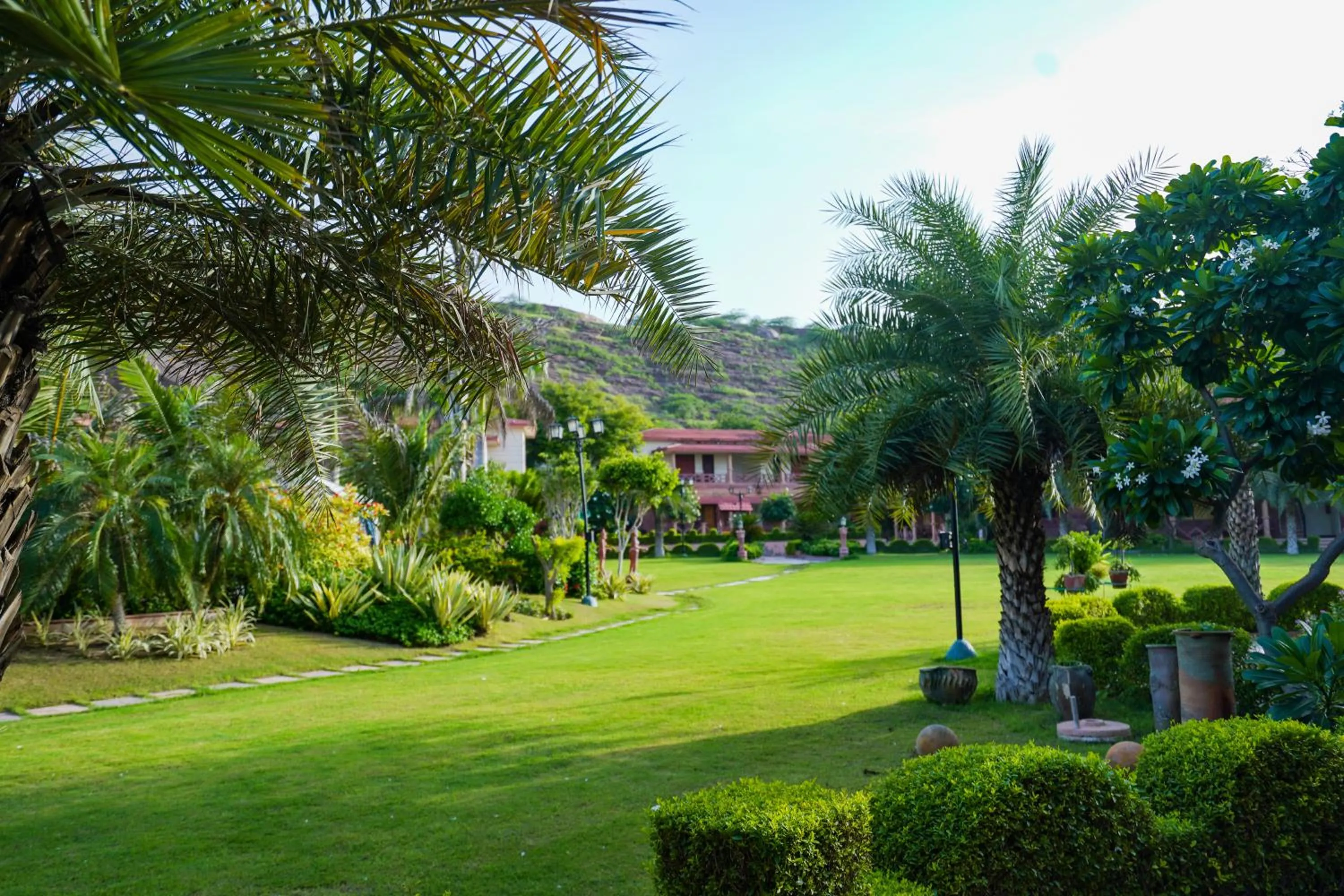 Garden in Marugarh Resort and Spa