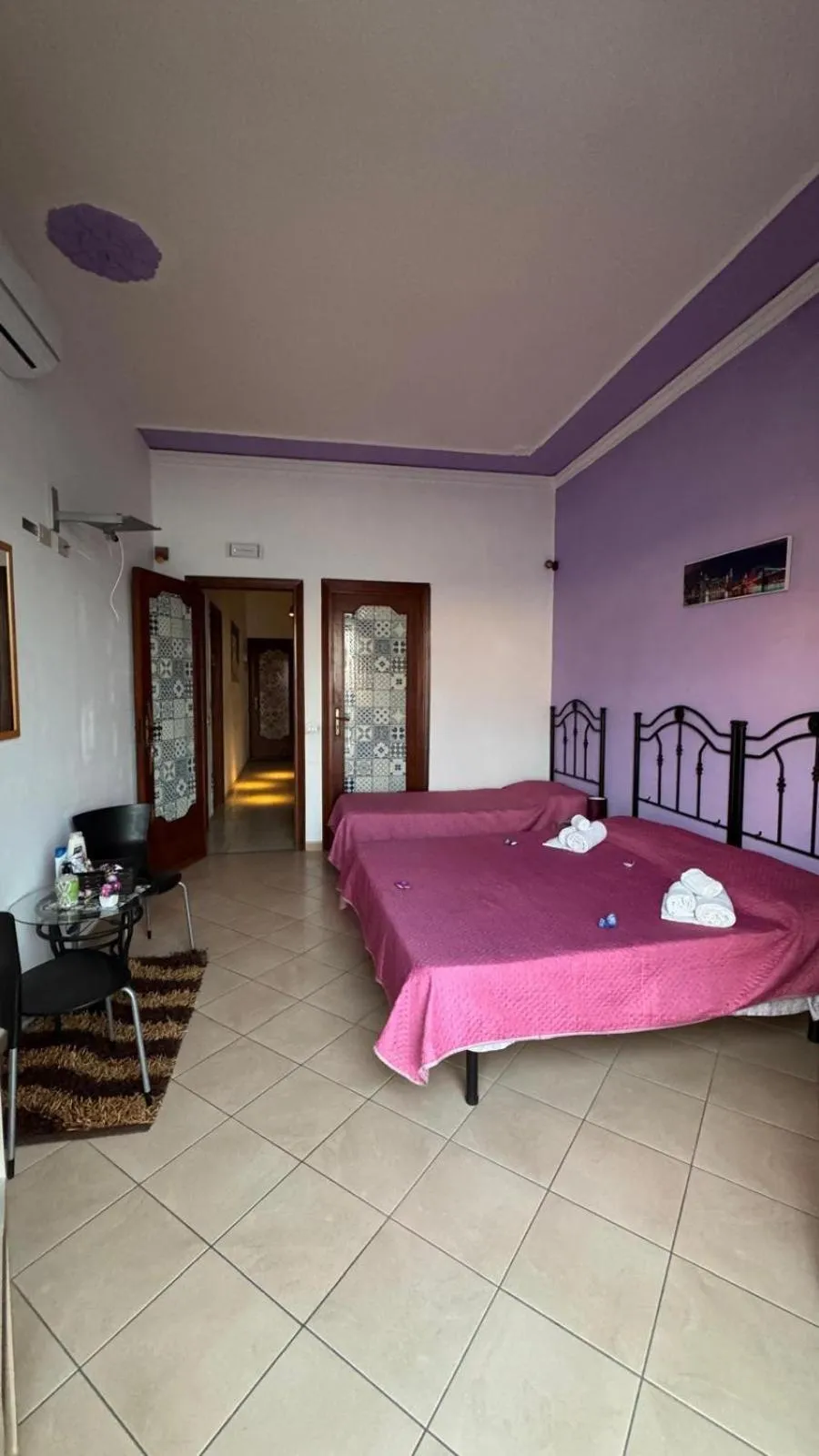 Bed in Beb al porto da joseph