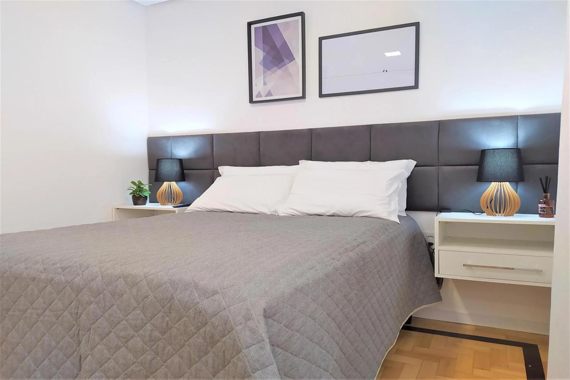 Bed in Apartamento Aluri