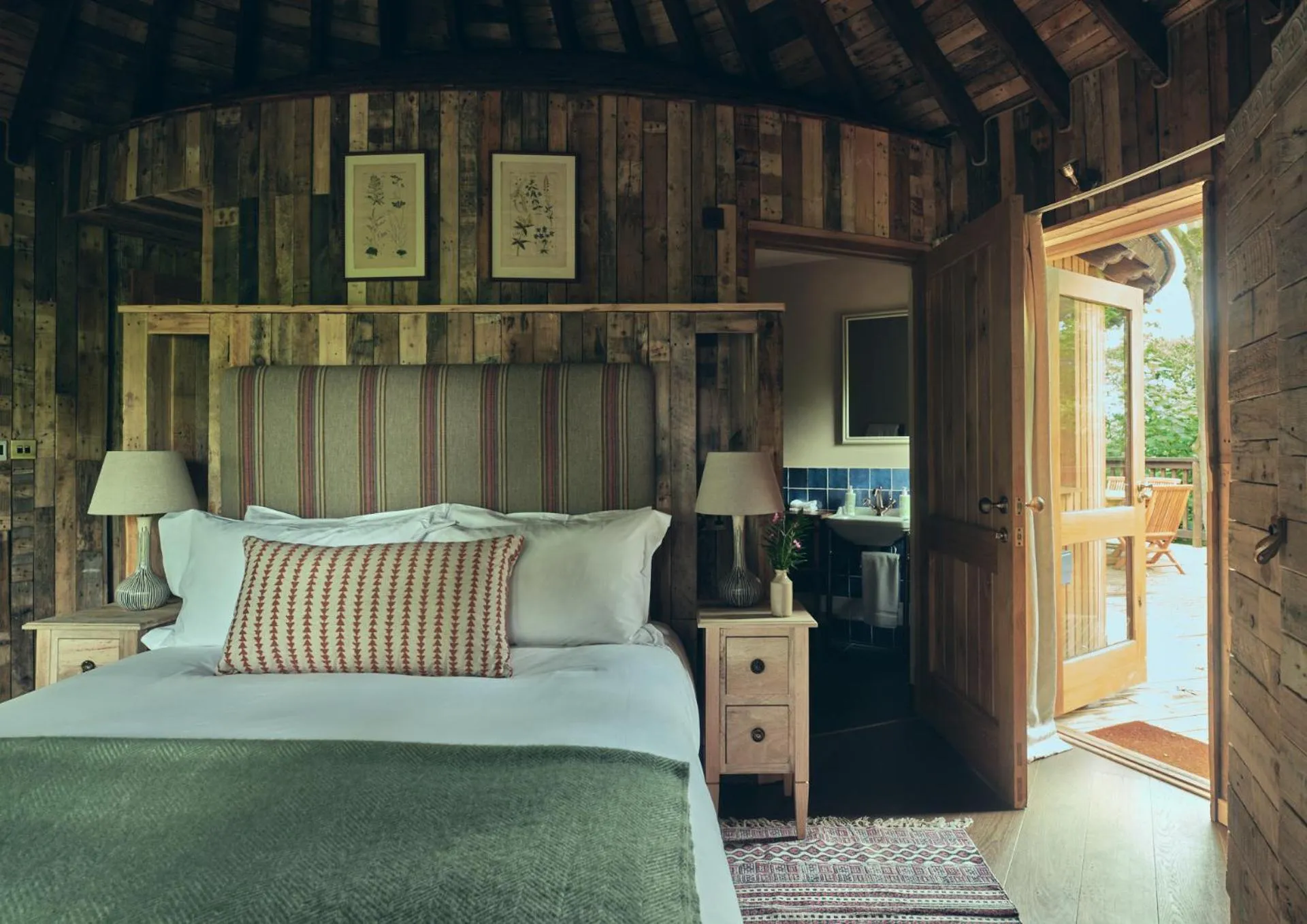 Bed in Wildhive Callow Hall