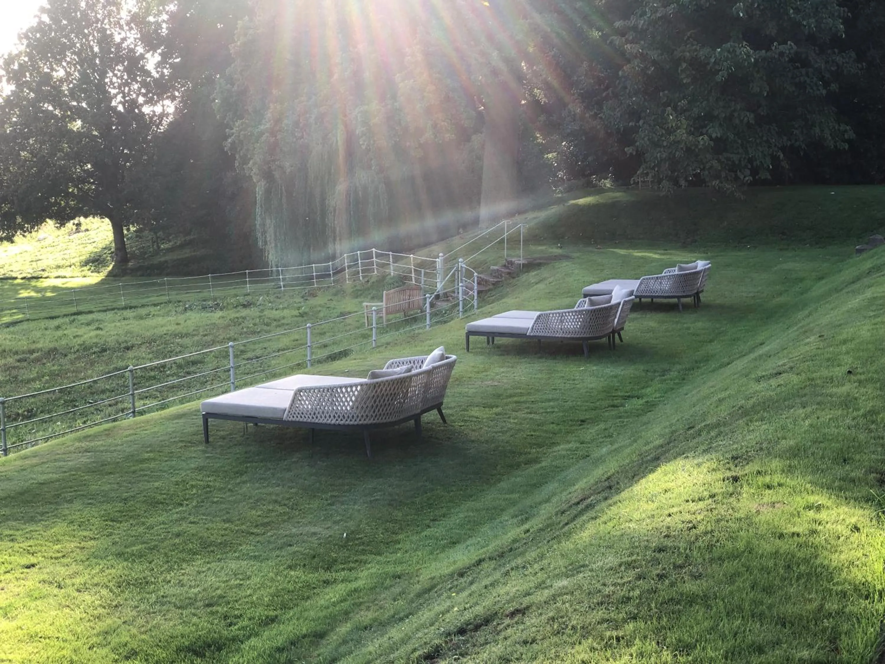 Natural landscape in Wildhive Callow Hall