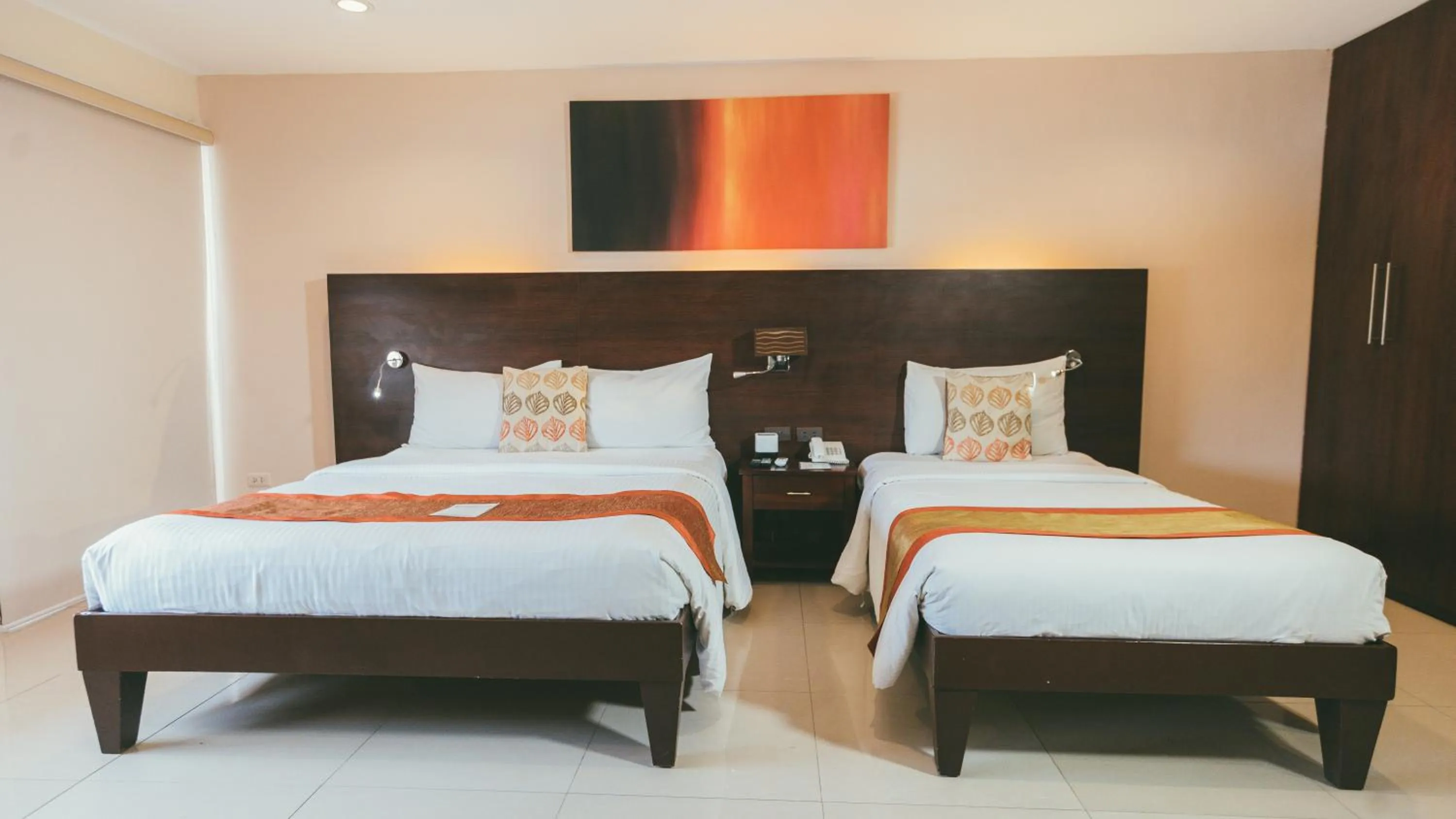 Bed in NS Royal Hotel