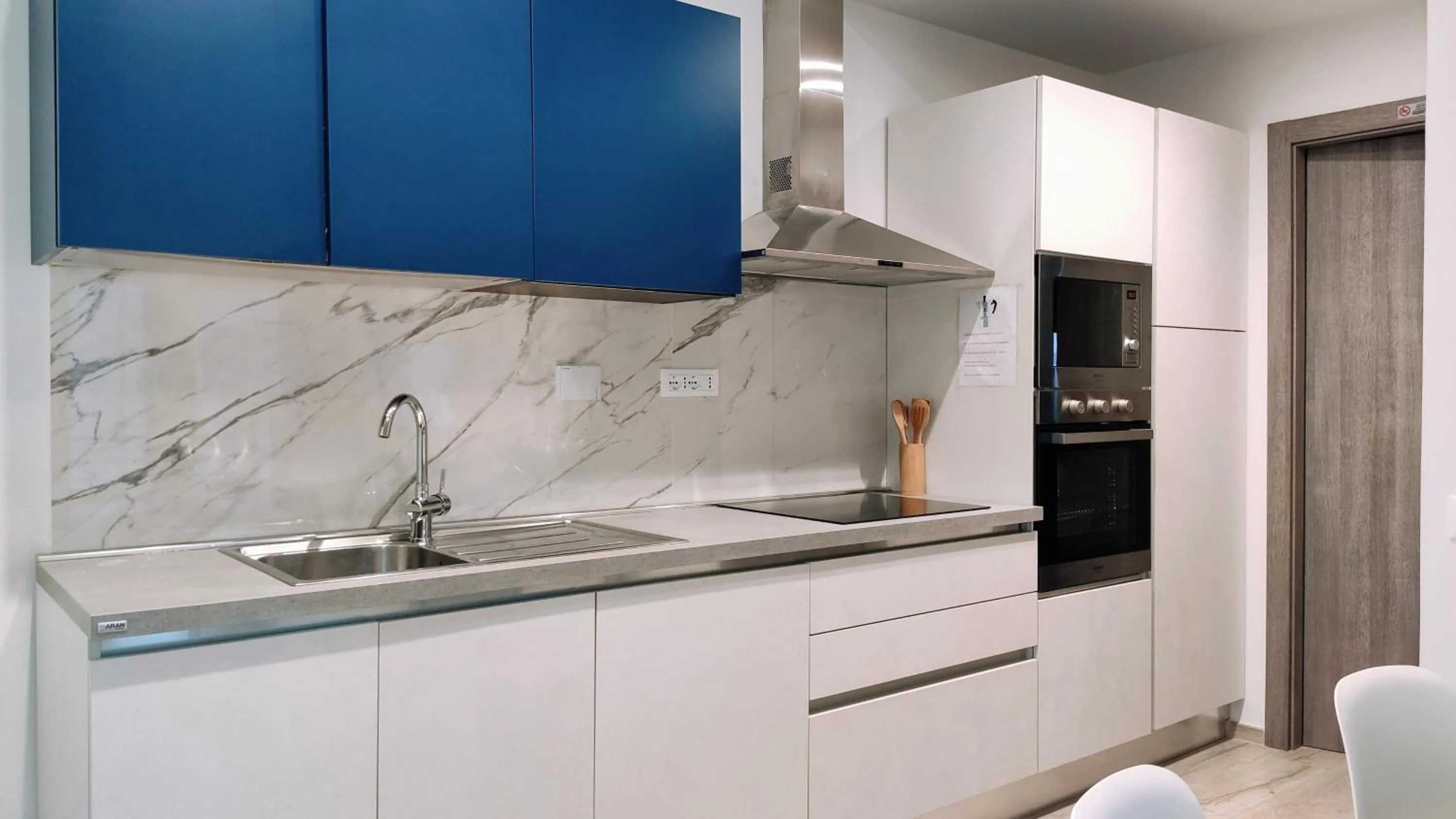 Kitchen or kitchenette in Residence Mare Azzurro