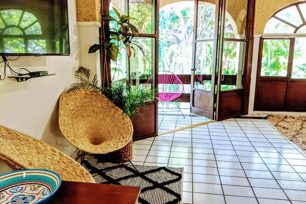 Bedroom in Steps to Ocean Huge Beach Villa Private Pool in Exclusive Fase 1 Playacar
