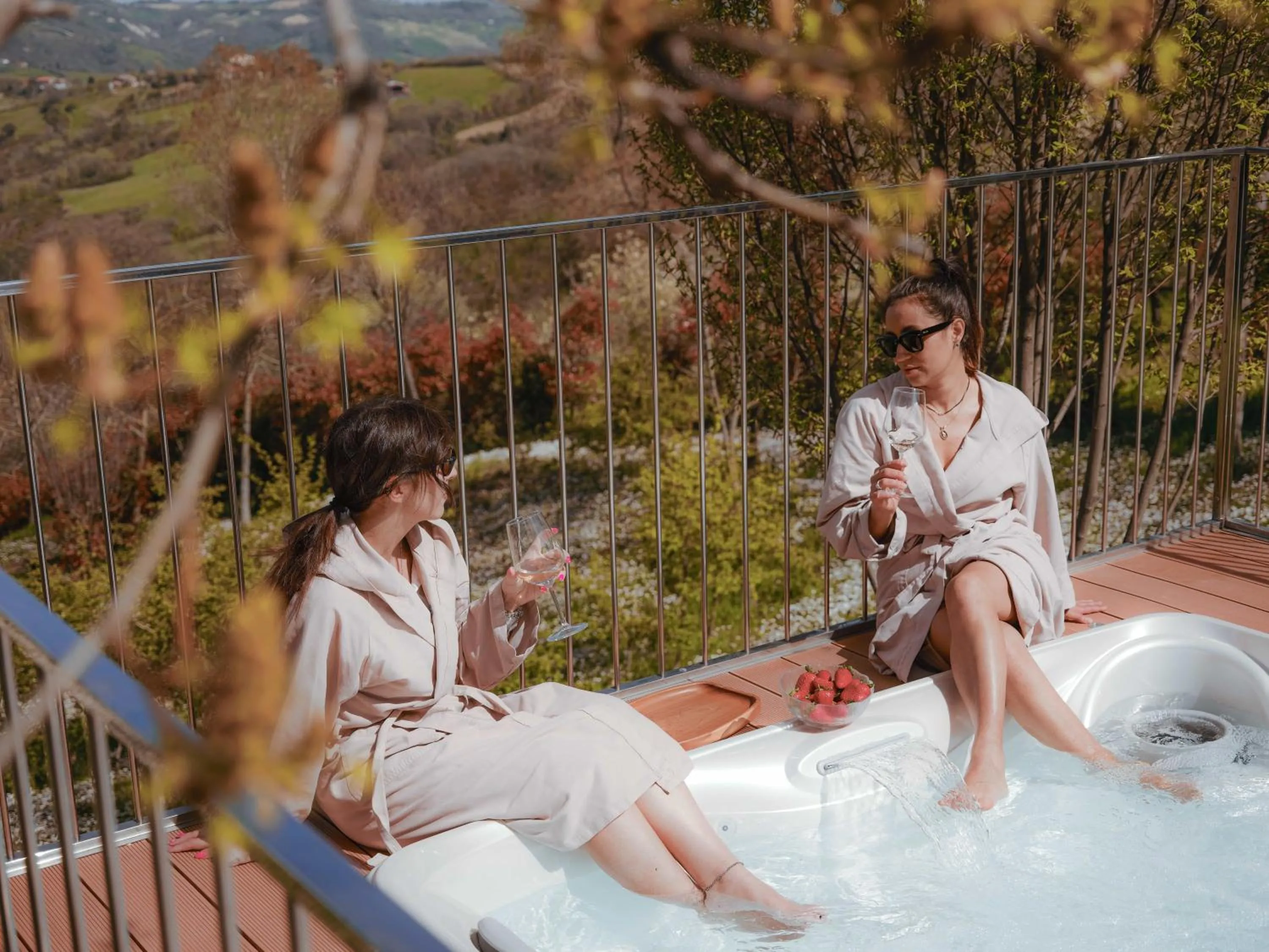Hot Tub in Albergo Diffuso Spa - Il Poggetto tra Urbino & San Marino